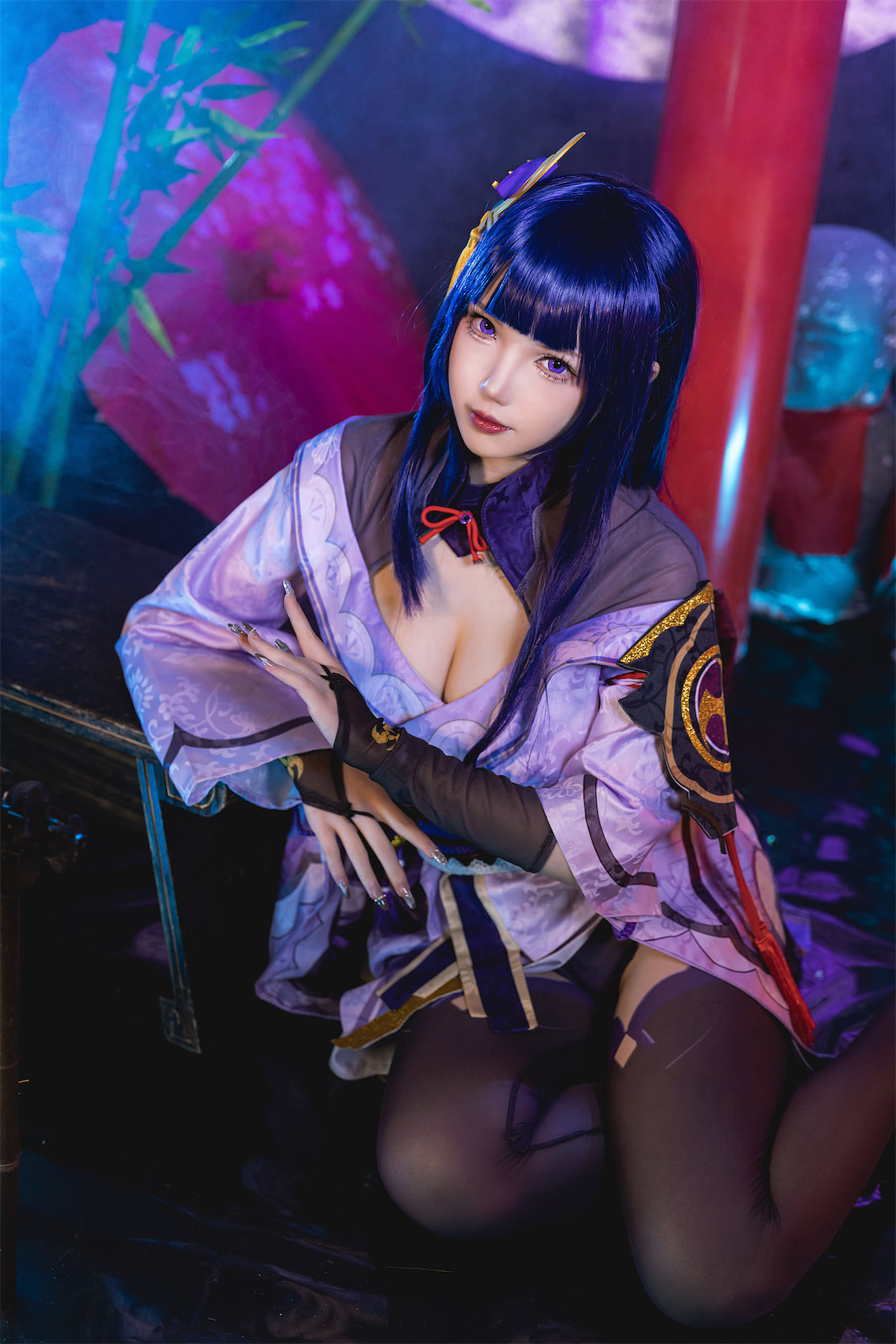 [福利COS] 动漫博主雪晴Astra - 雷电将军