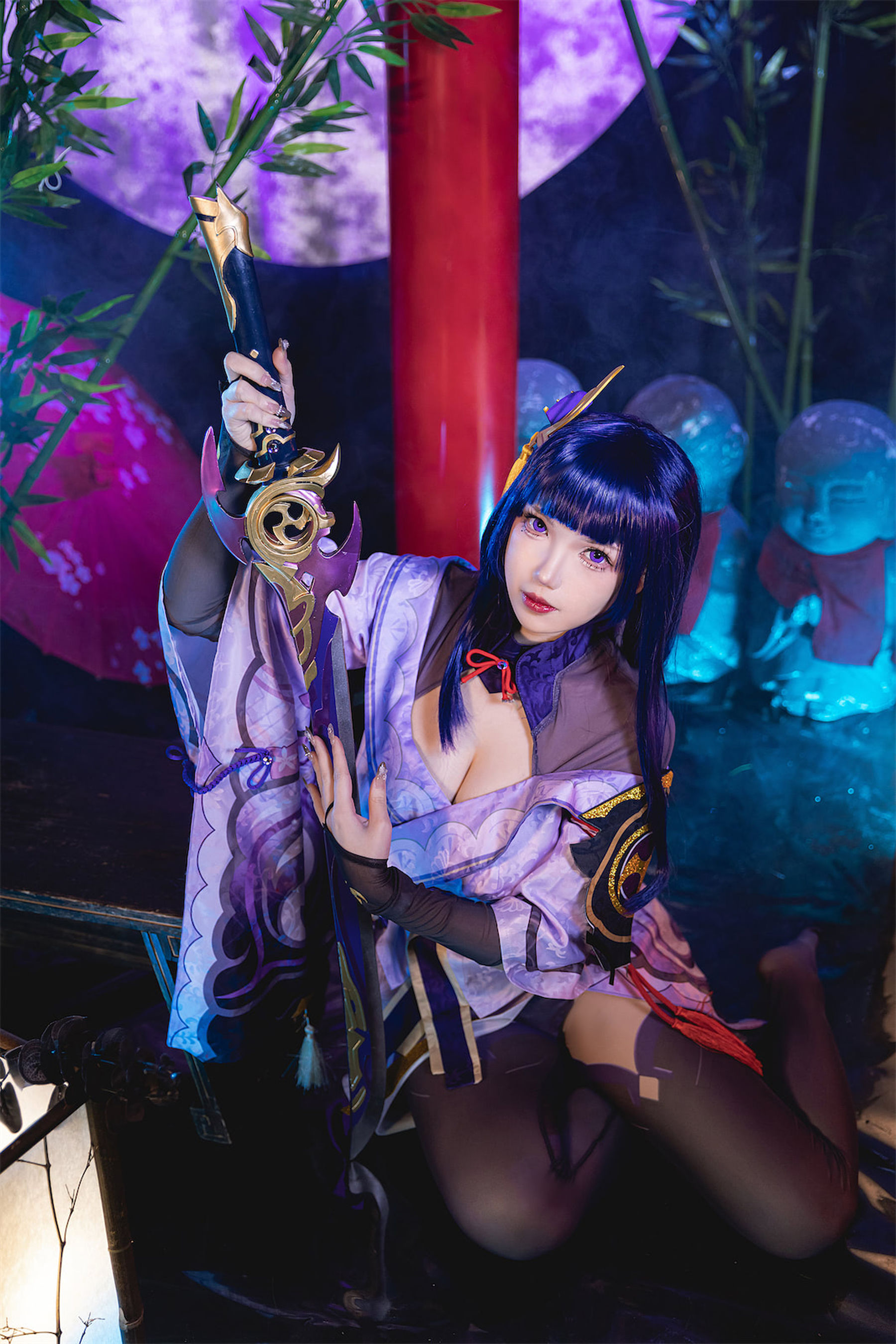 [福利COS] 动漫博主雪晴Astra - 雷电将军