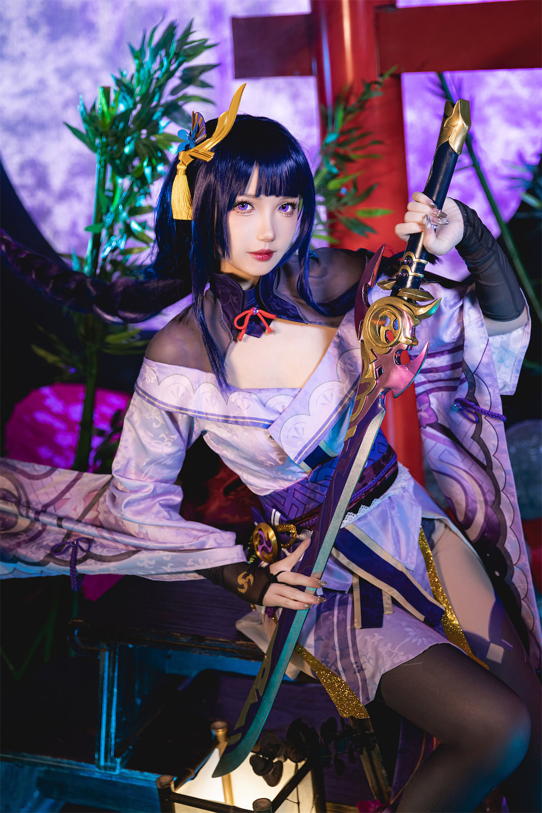[福利COS] 动漫博主雪晴Astra - 雷电将军