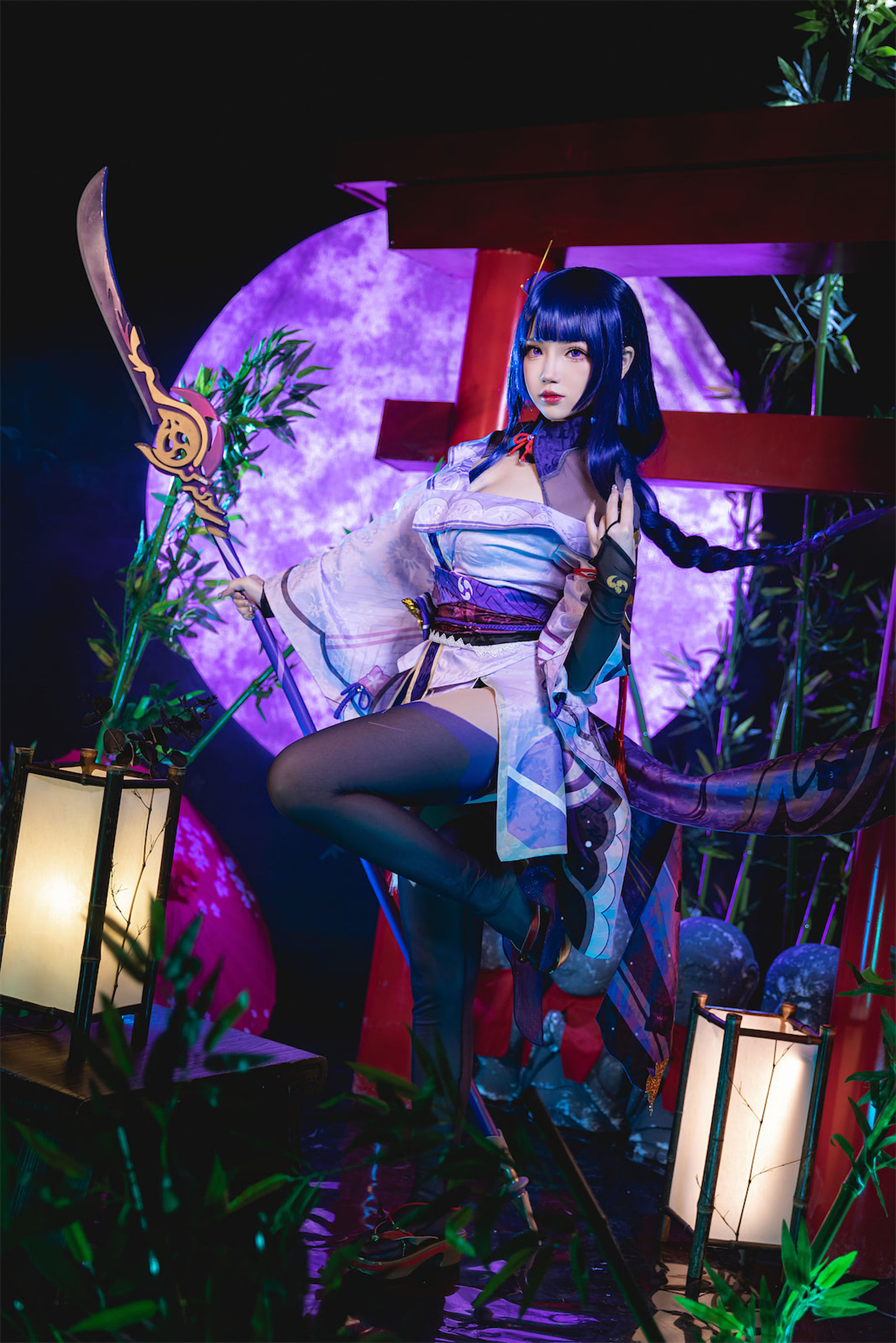 [福利COS] 动漫博主雪晴Astra - 雷电将军