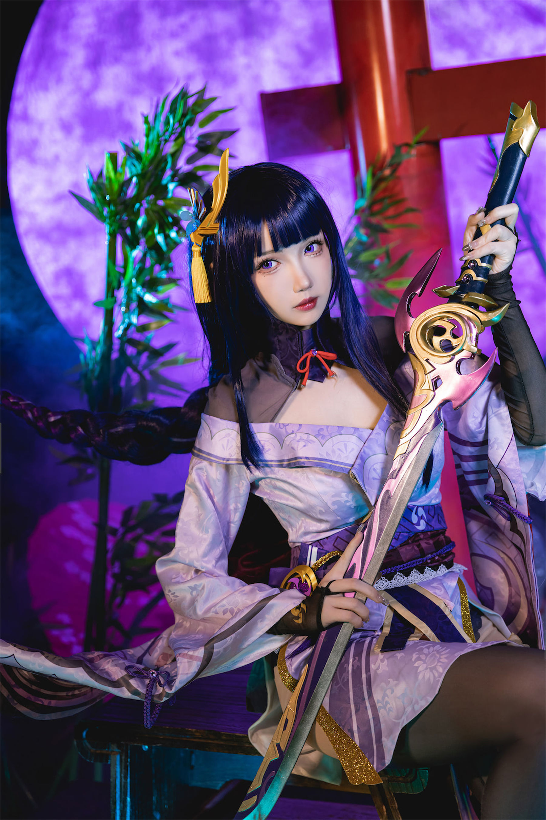 [福利COS] 动漫博主雪晴Astra - 雷电将军
