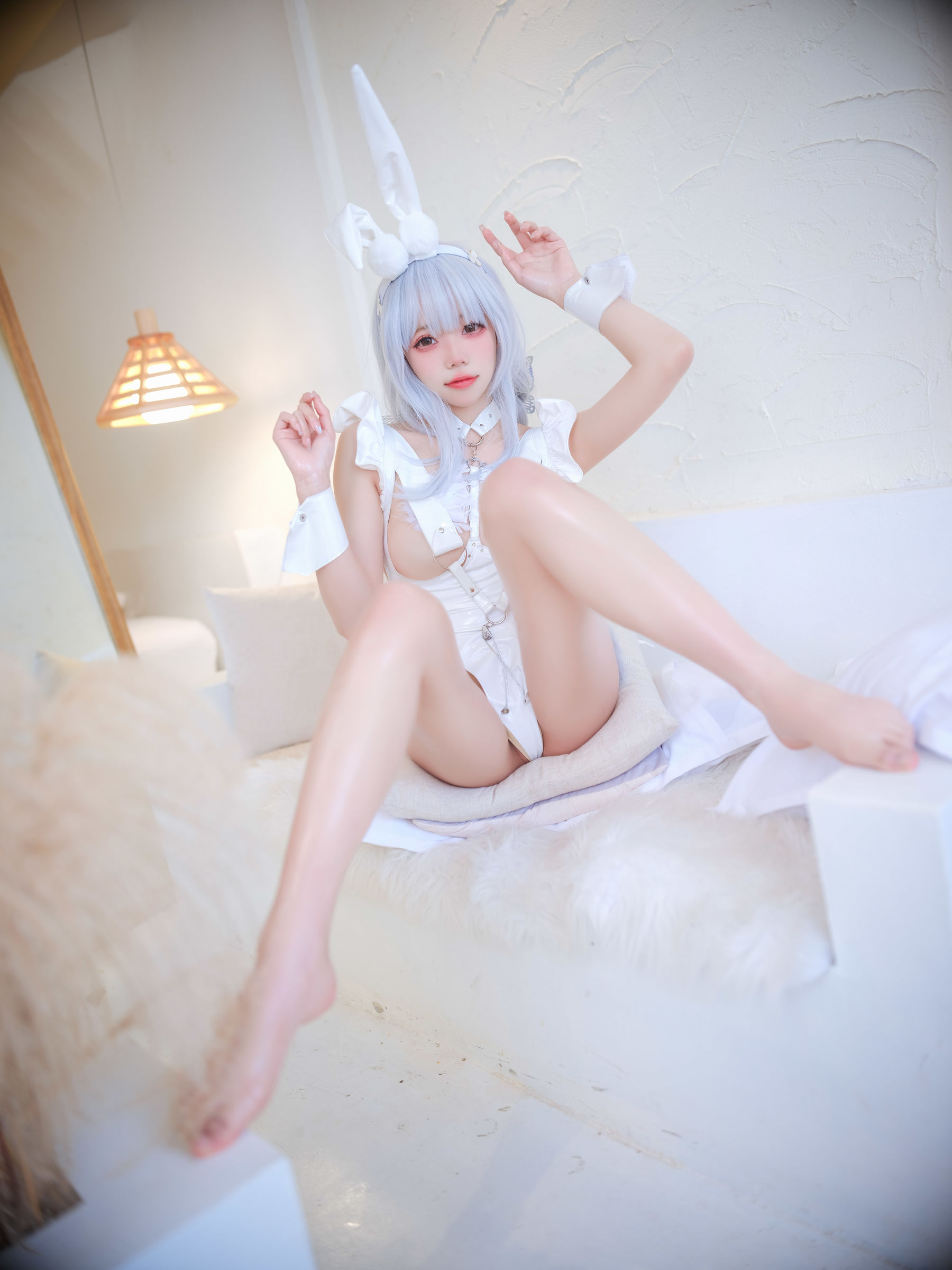 [福利COS] 咬一口兔娘 - 恶毒兔女郎