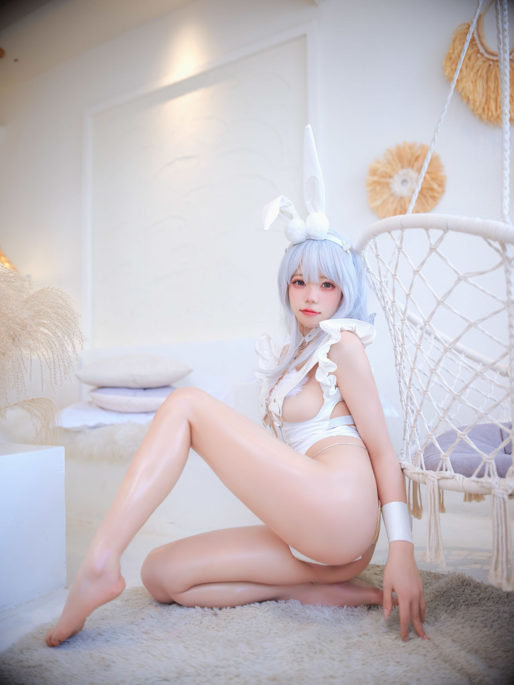 [福利COS] 咬一口兔娘 - 恶毒兔女郎