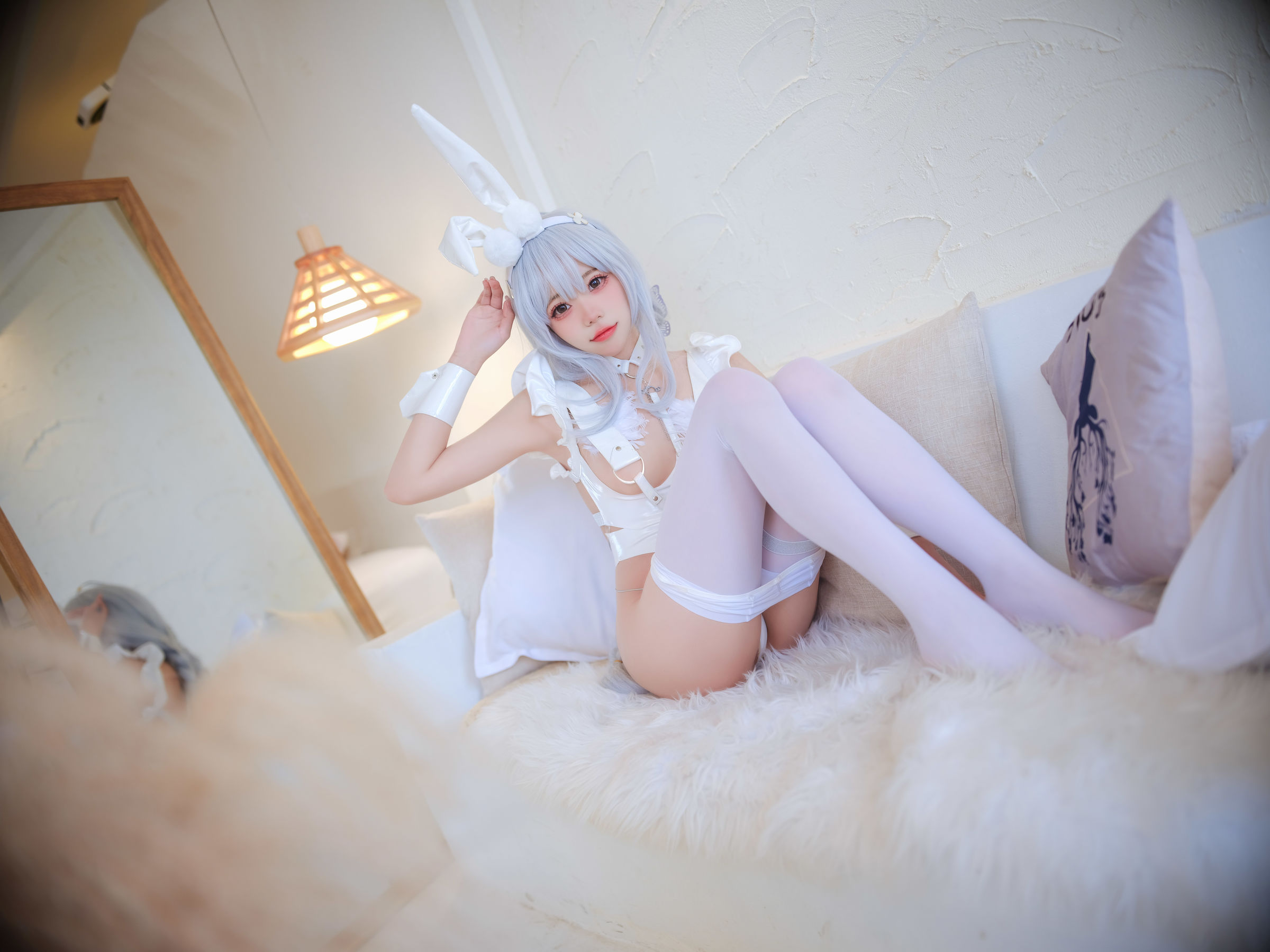 [福利COS] 咬一口兔娘 - 恶毒兔女郎