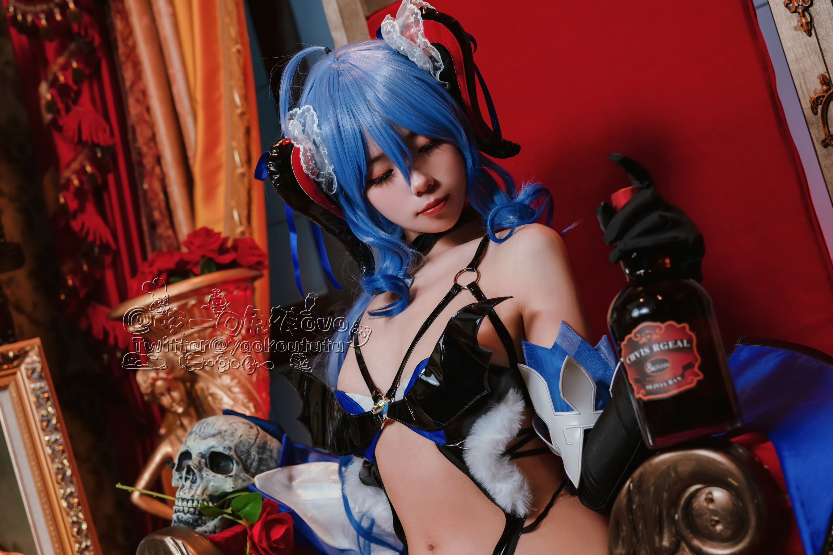 [福利COS] 咬一口兔娘 - 甘雨魅魔