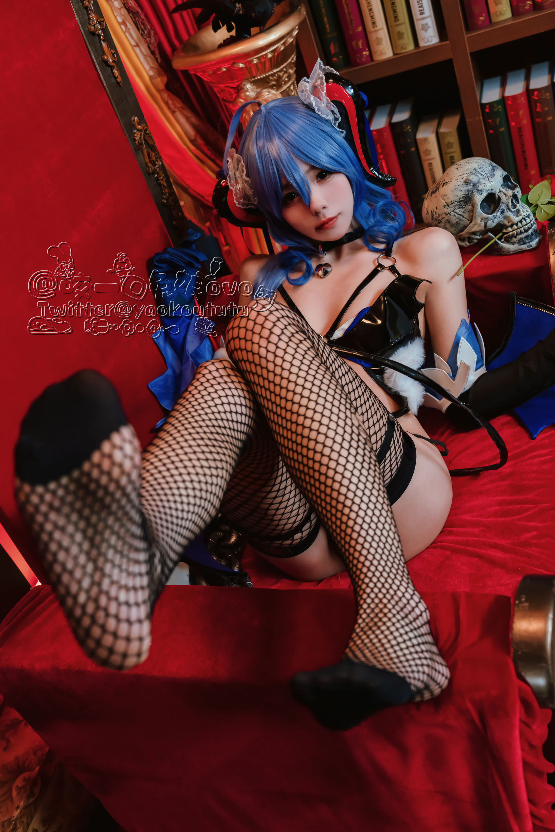 [福利COS] 咬一口兔娘 - 甘雨魅魔