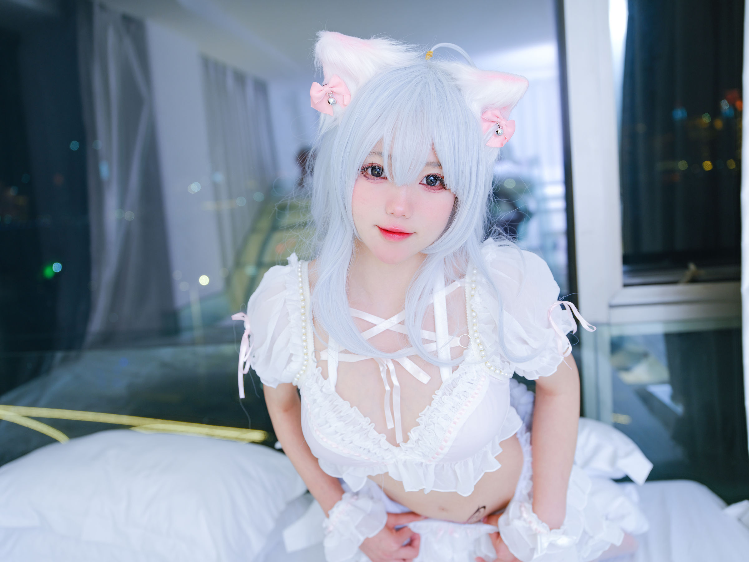[福利COS] 咬一口兔娘 - 粉欲私房