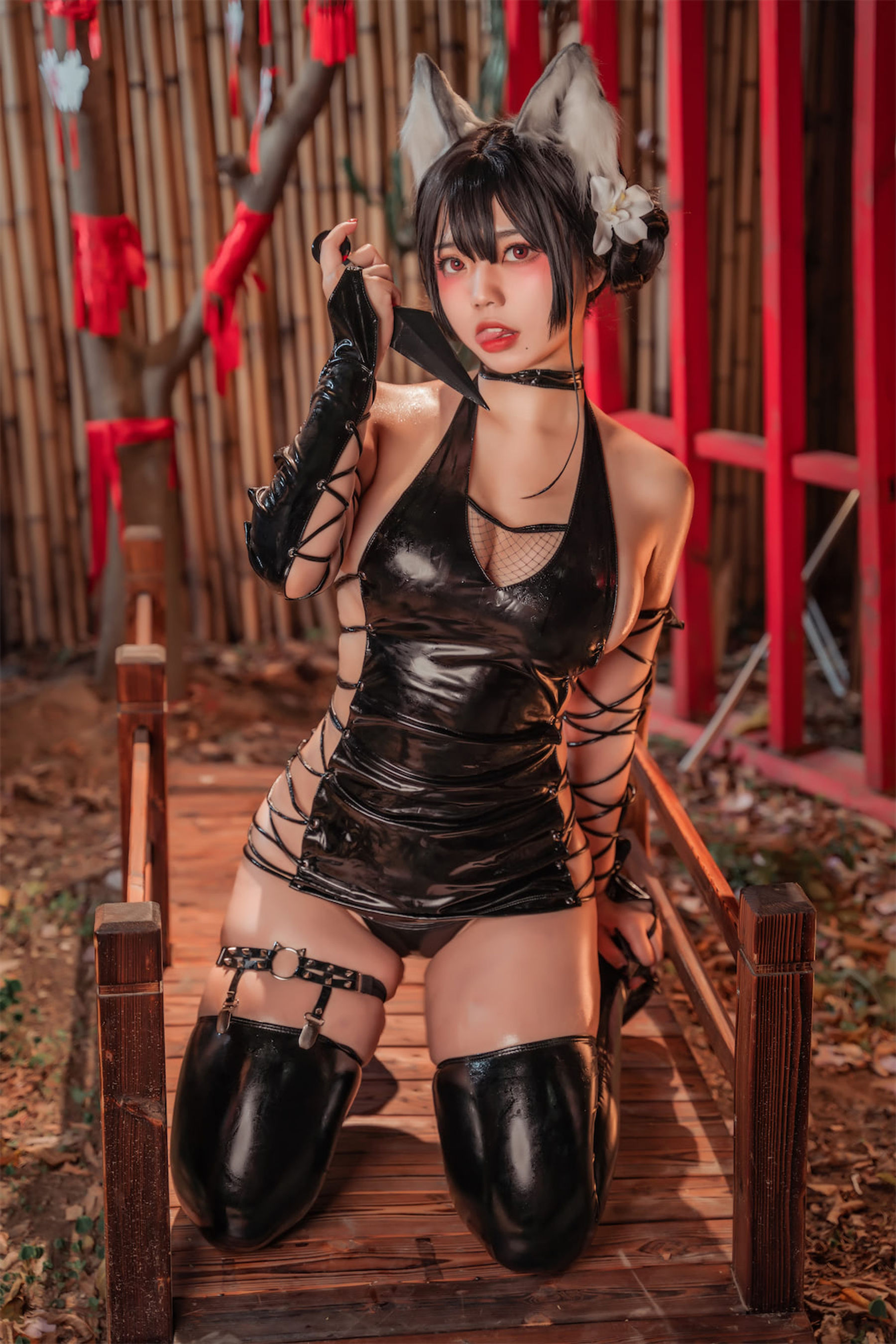 [福利COS] 啊日日_Ganlory - 忍者喵喵