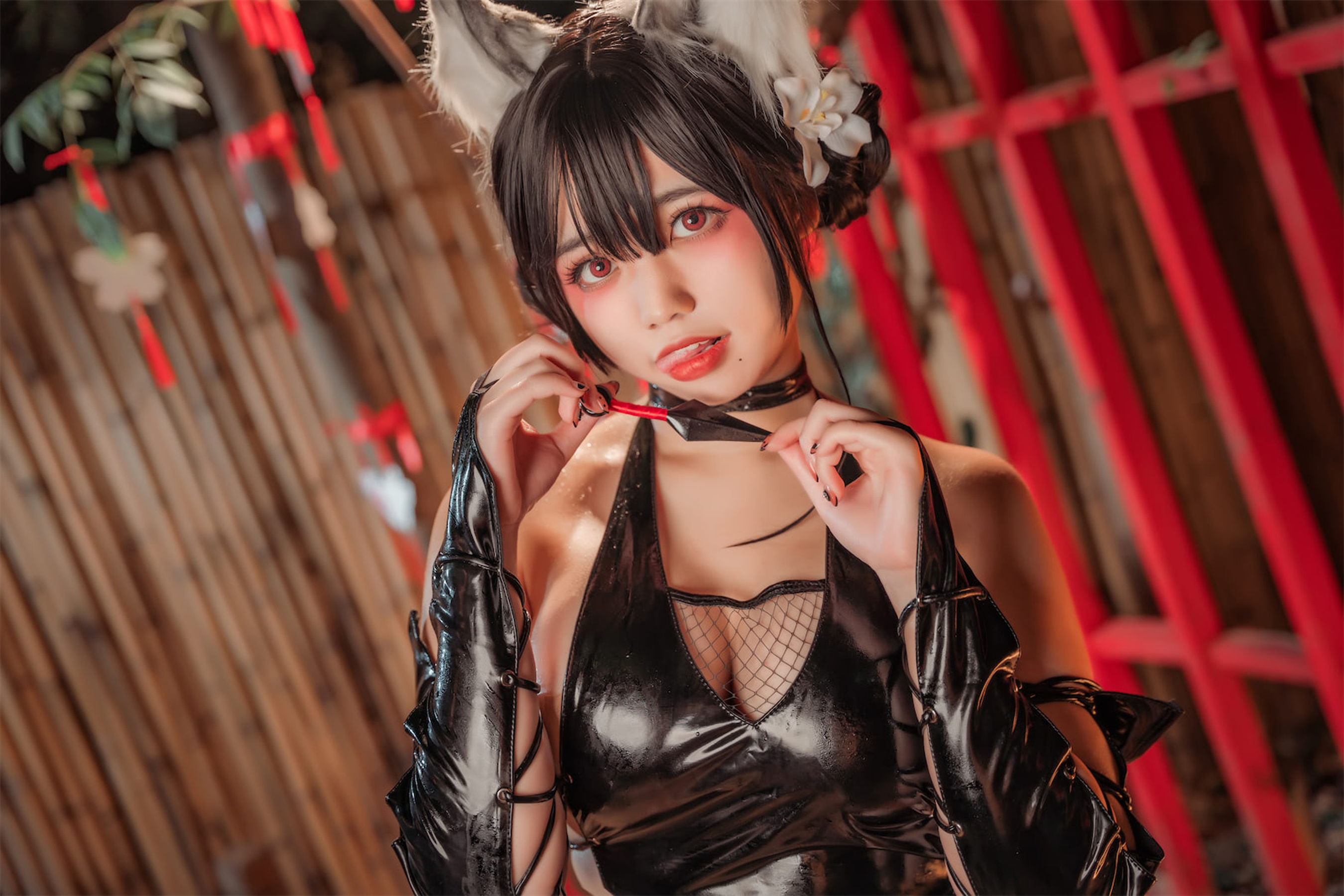 [福利COS] 啊日日_Ganlory - 忍者喵喵
