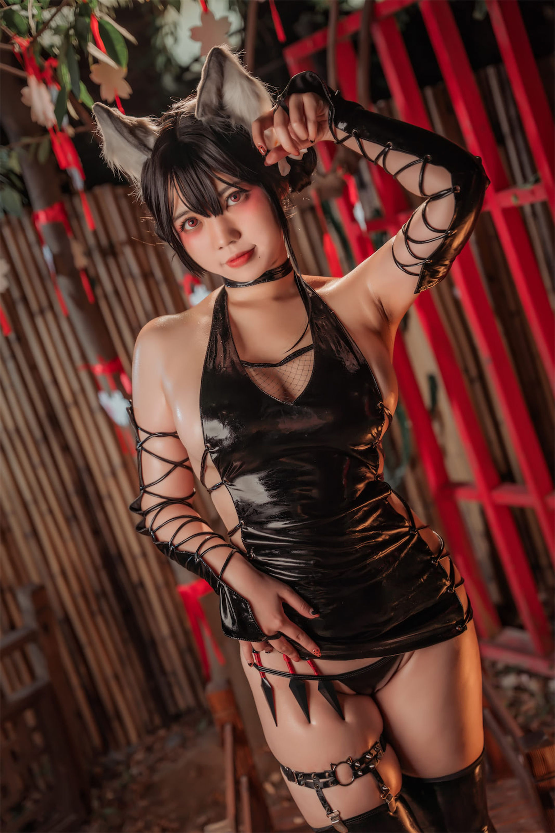 [福利COS] 啊日日_Ganlory - 忍者喵喵