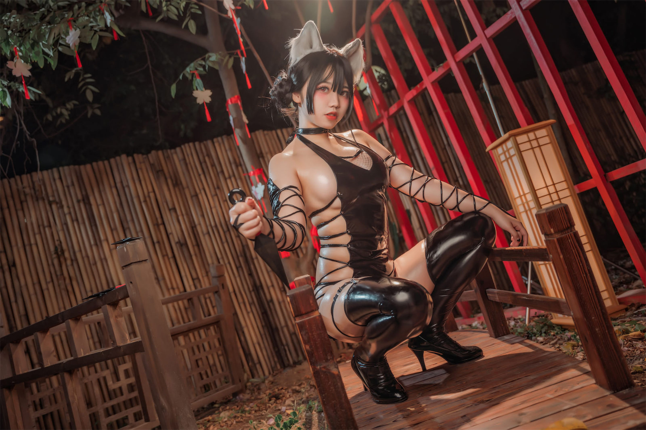 [福利COS] 啊日日_Ganlory - 忍者喵喵