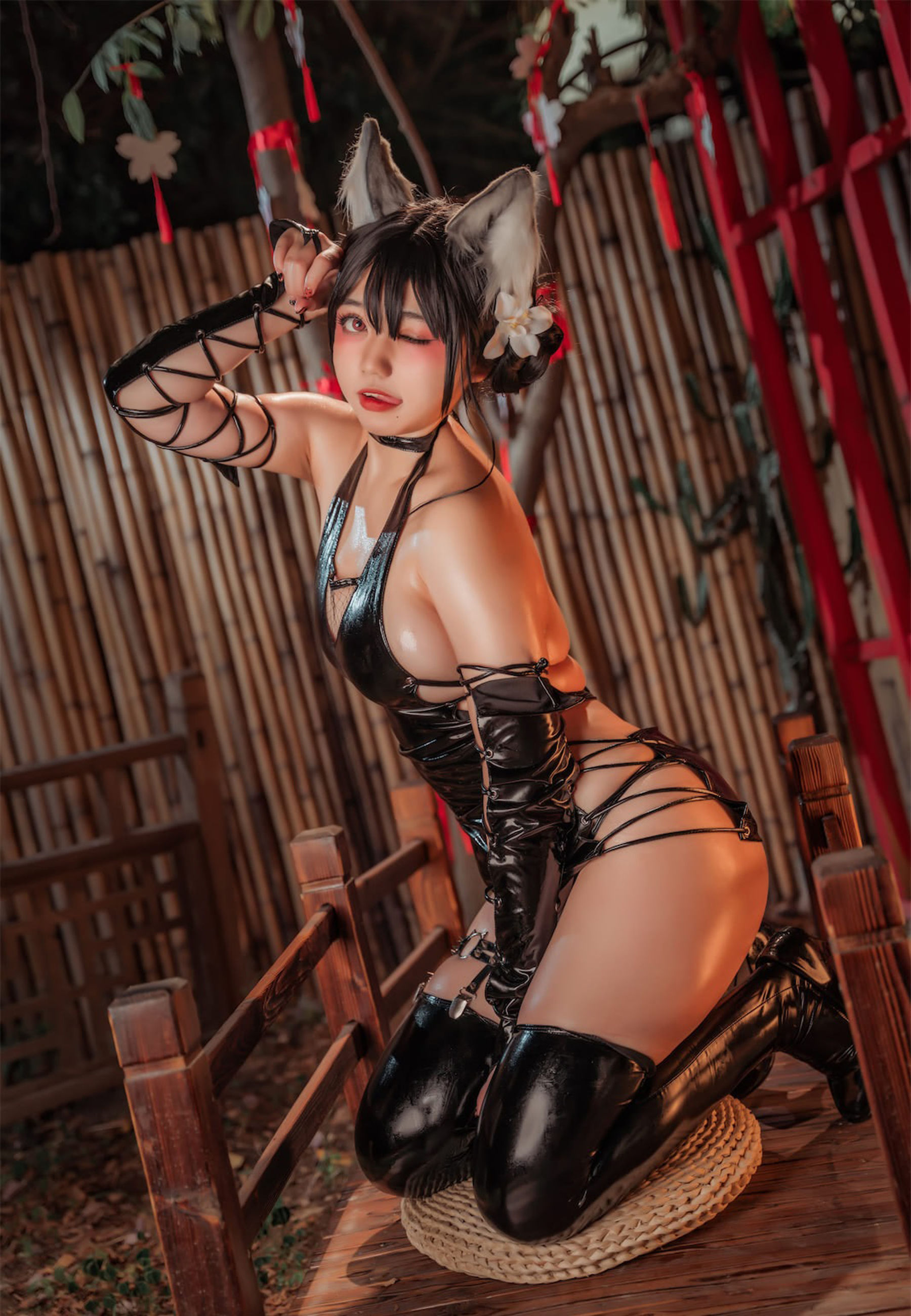 [福利COS] 啊日日_Ganlory - 忍者喵喵