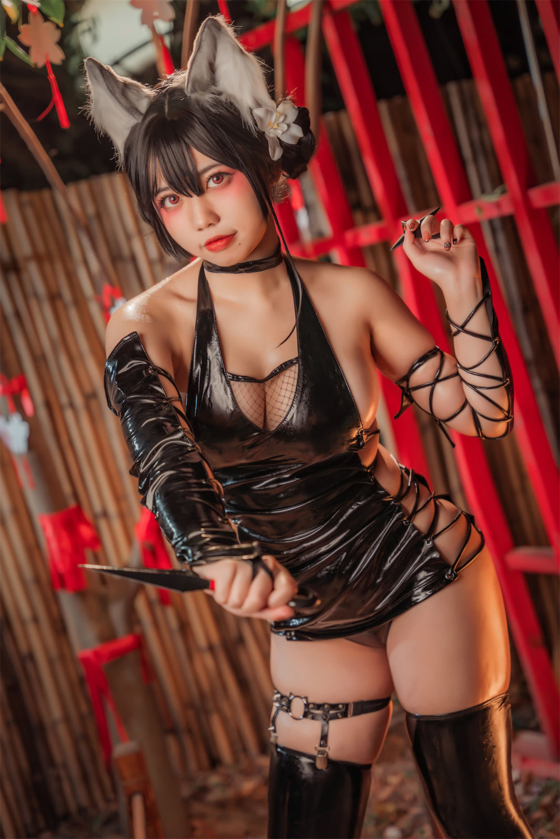[福利COS] 啊日日_Ganlory - 忍者喵喵