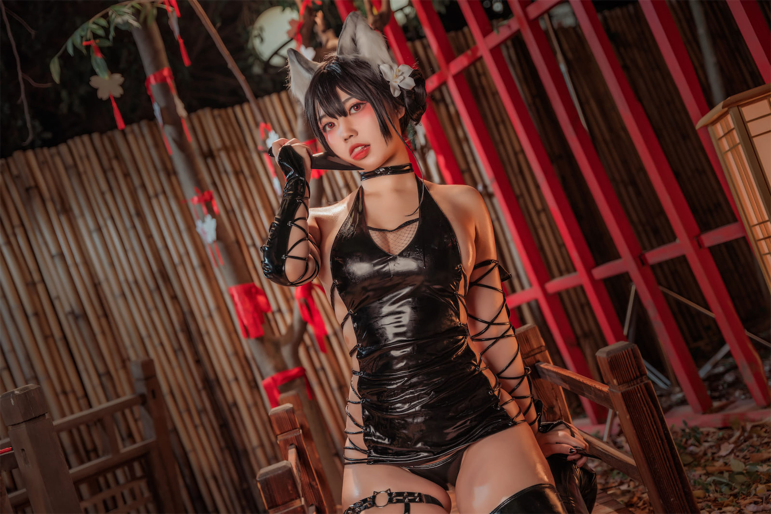 [福利COS] 啊日日_Ganlory - 忍者喵喵