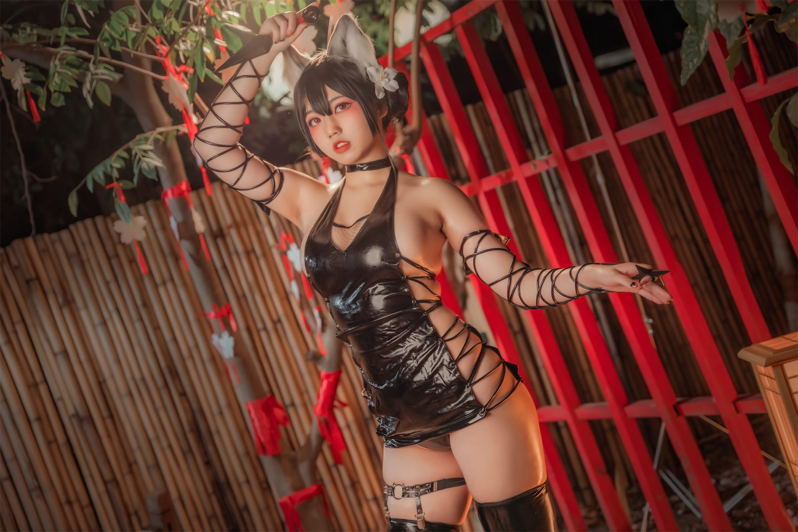 [福利COS] 啊日日_Ganlory - 忍者喵喵