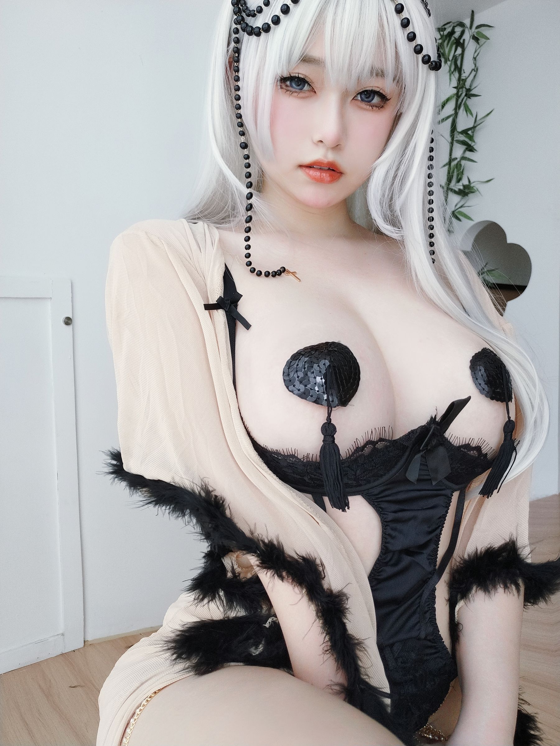 [福利COS] 女主K - 黑双子