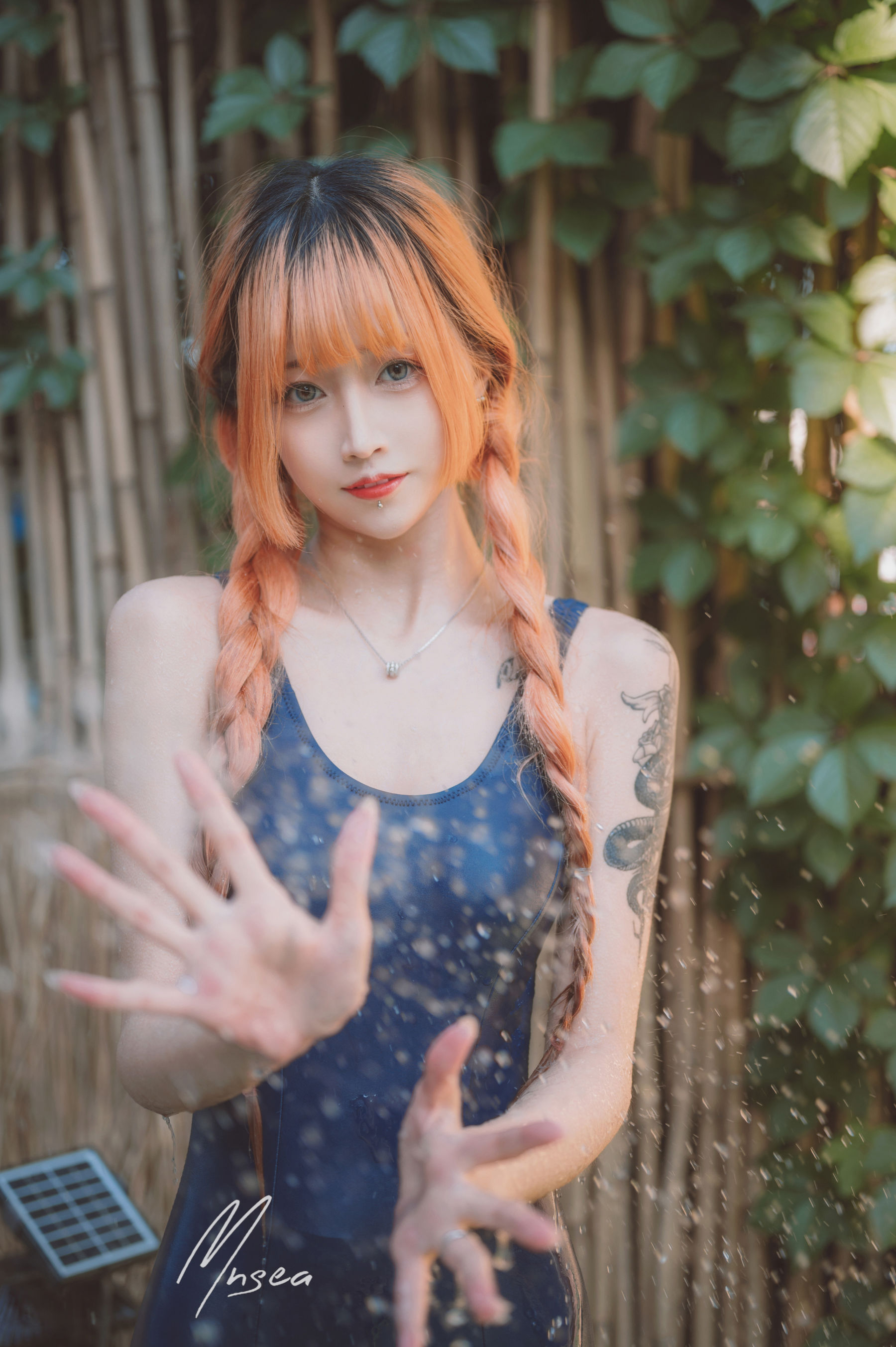 [福利COS] 妹抖青写真 - 死库水