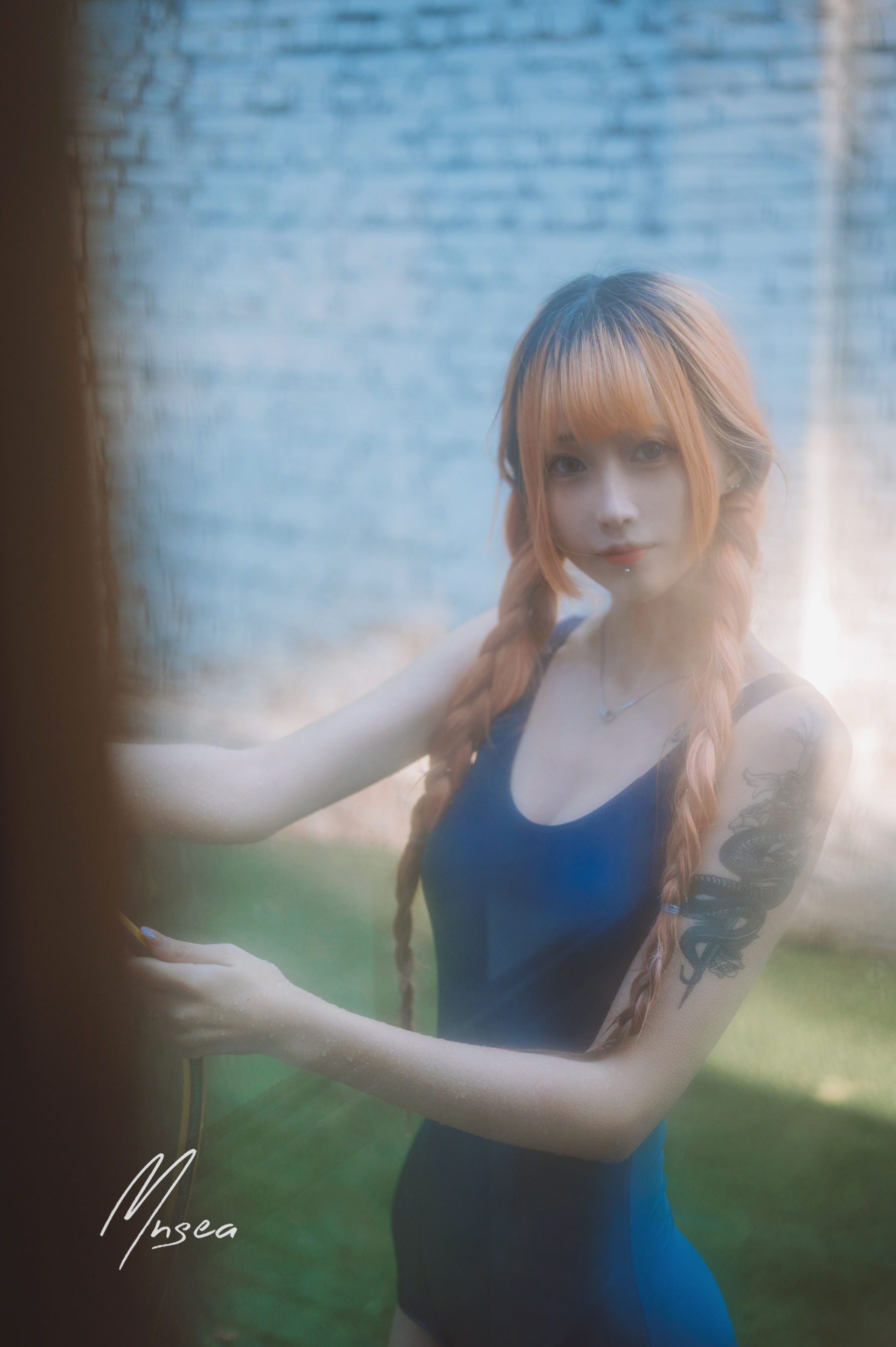 [福利COS] 妹抖青写真 - 死库水