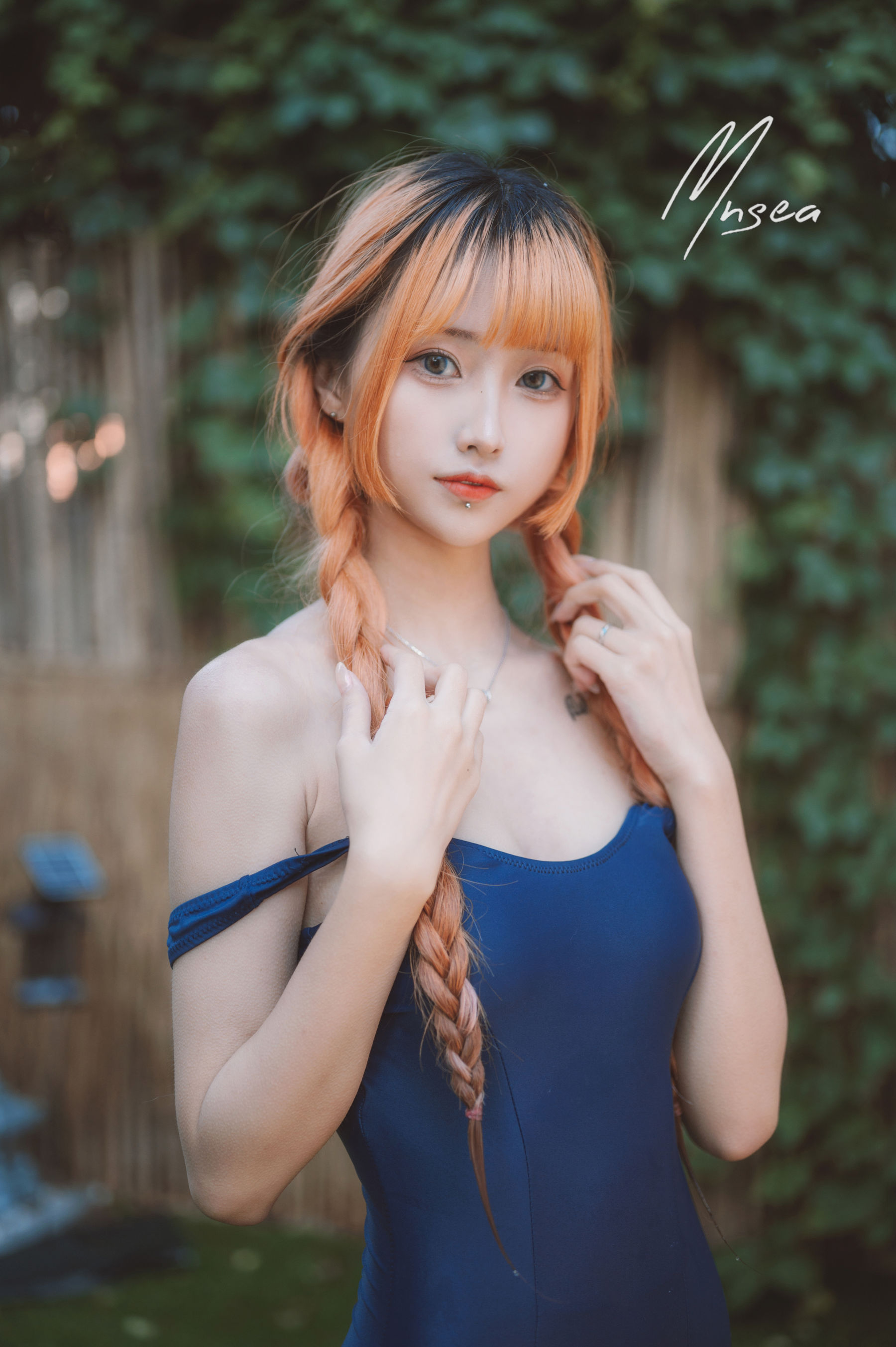 [福利COS] 妹抖青写真 - 死库水