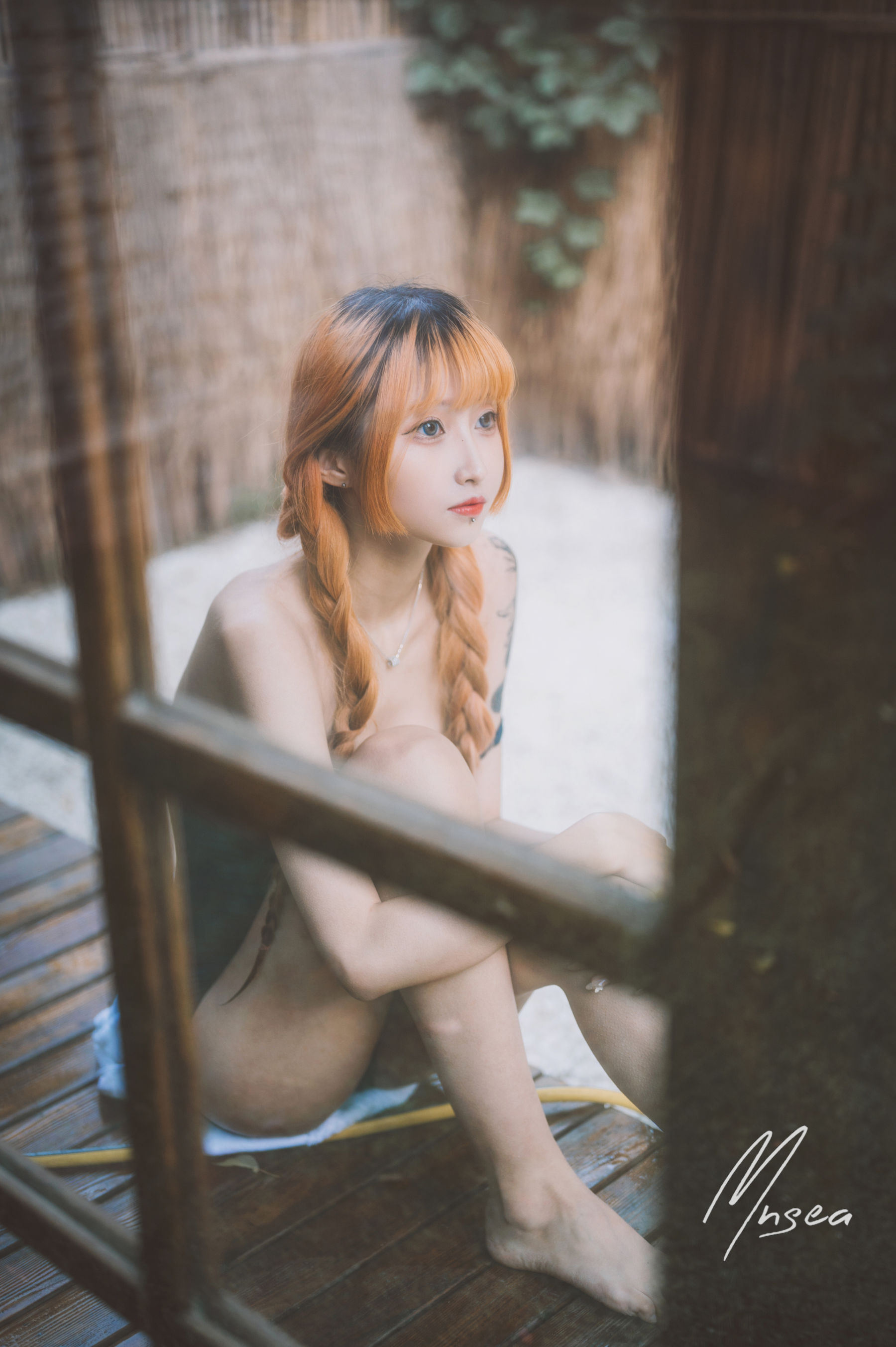 [福利COS] 妹抖青写真 - 死库水
