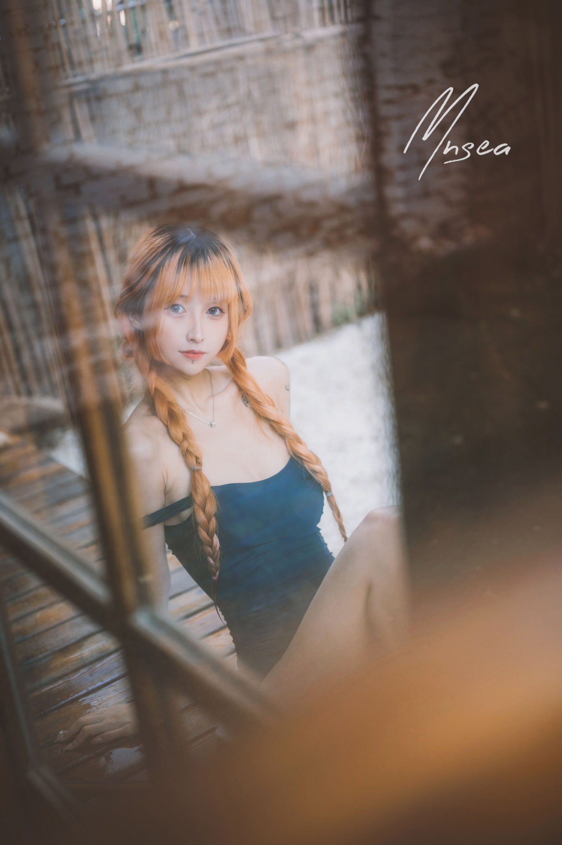 [福利COS] 妹抖青写真 - 死库水