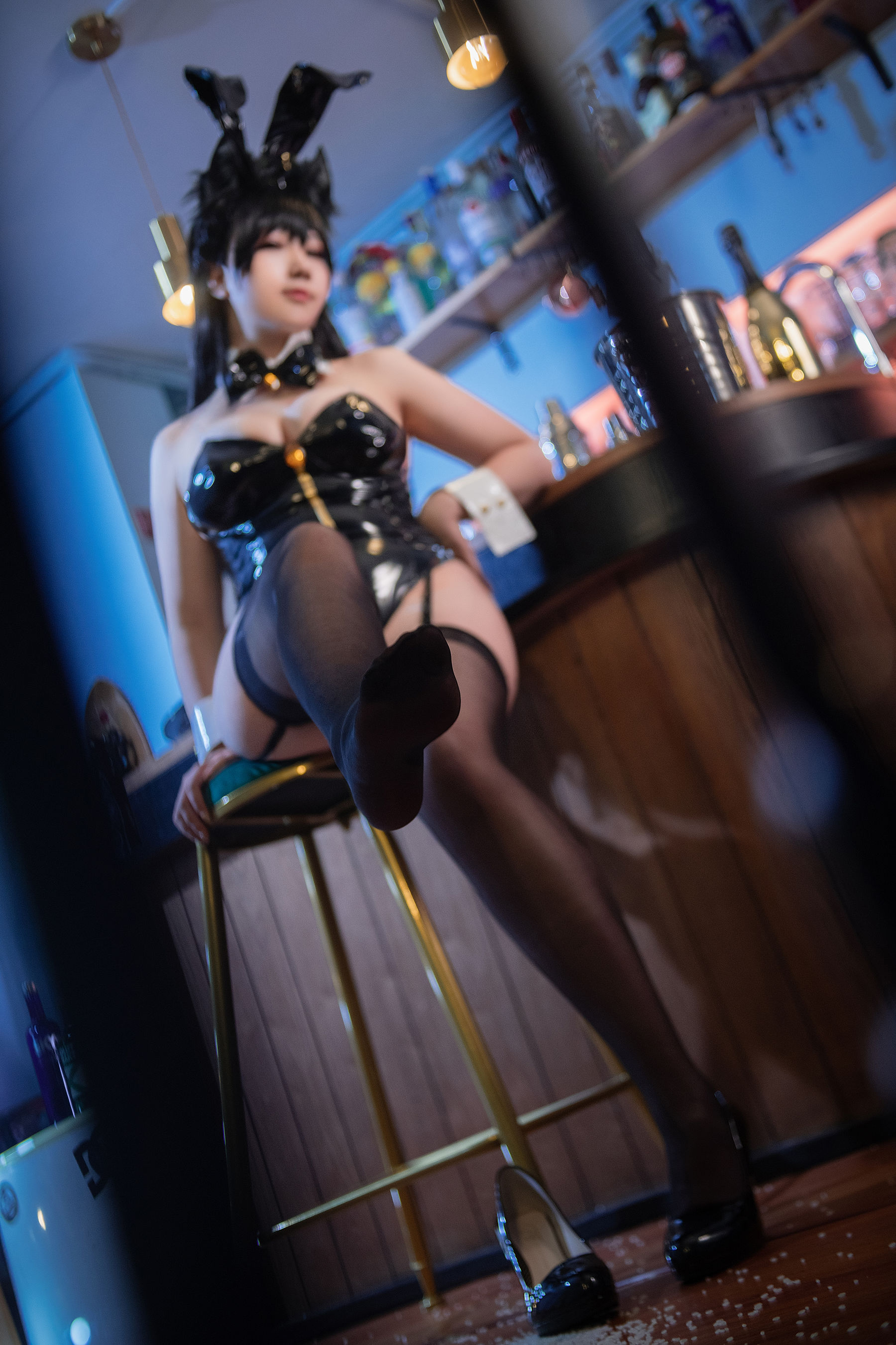 [福利COS] 微肉感萌妹是本末末 - 爱宕兔女郎