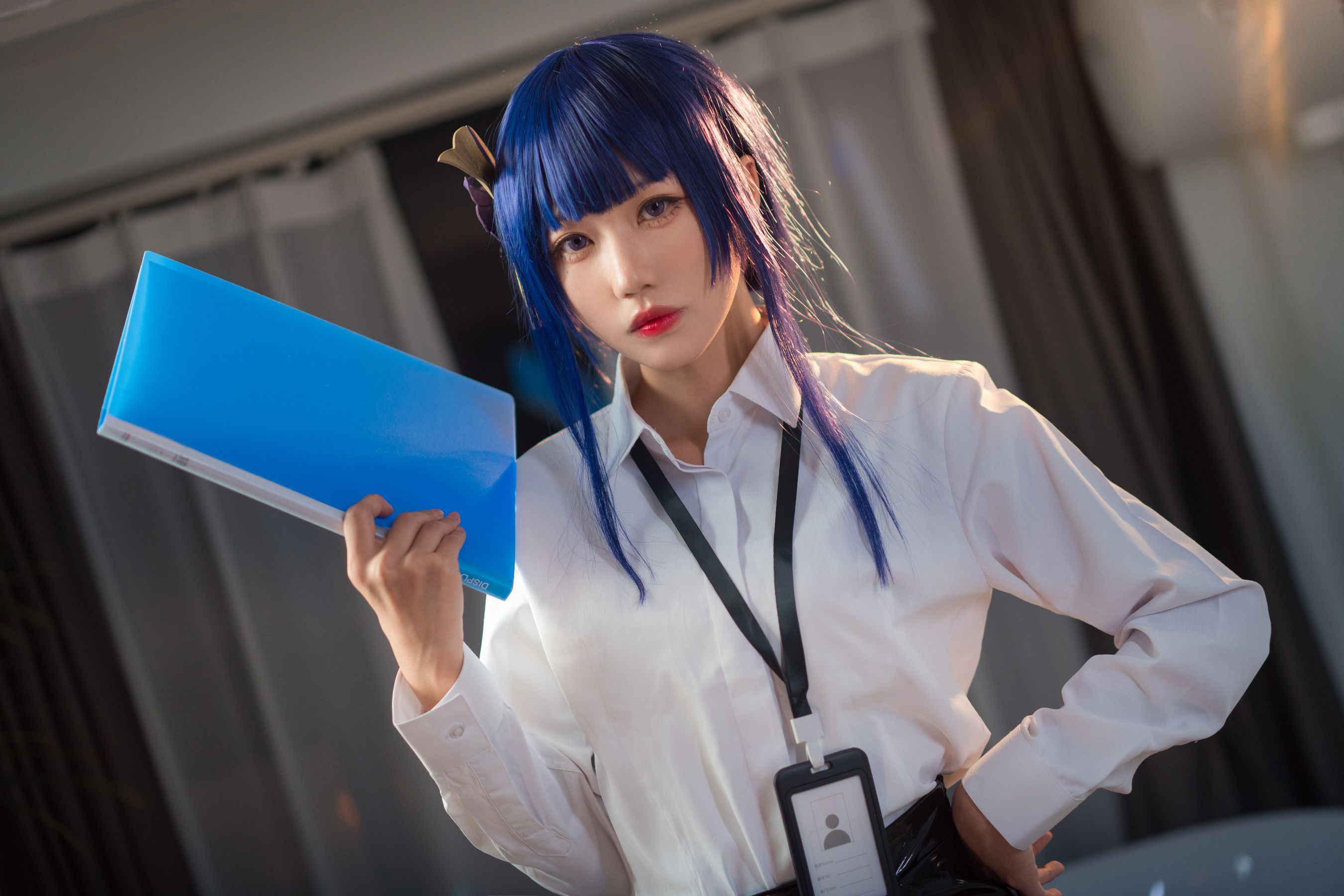 [福利COS] 无影喵喵 - OL雷电将军