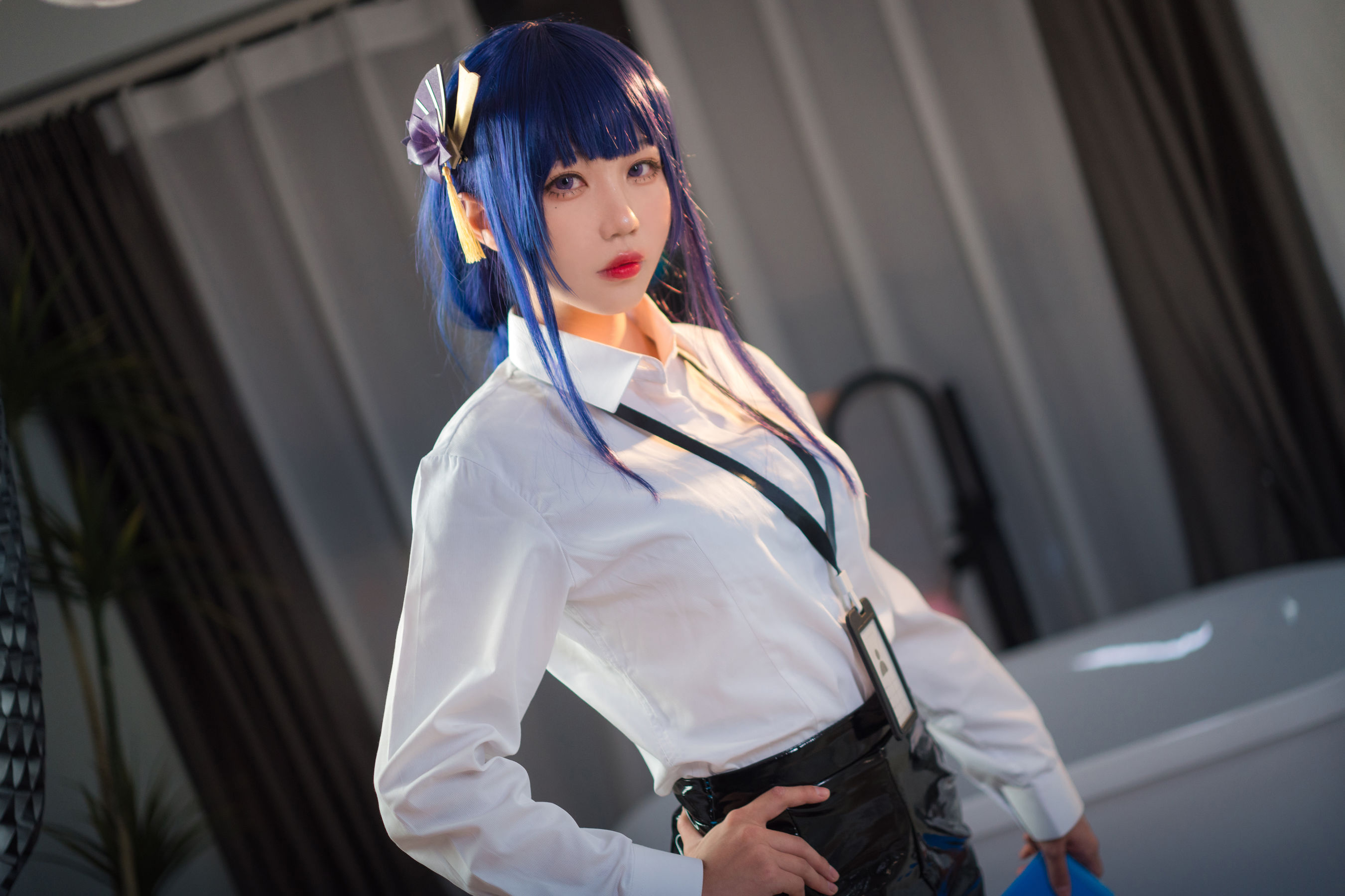 [福利COS] 无影喵喵 - OL雷电将军