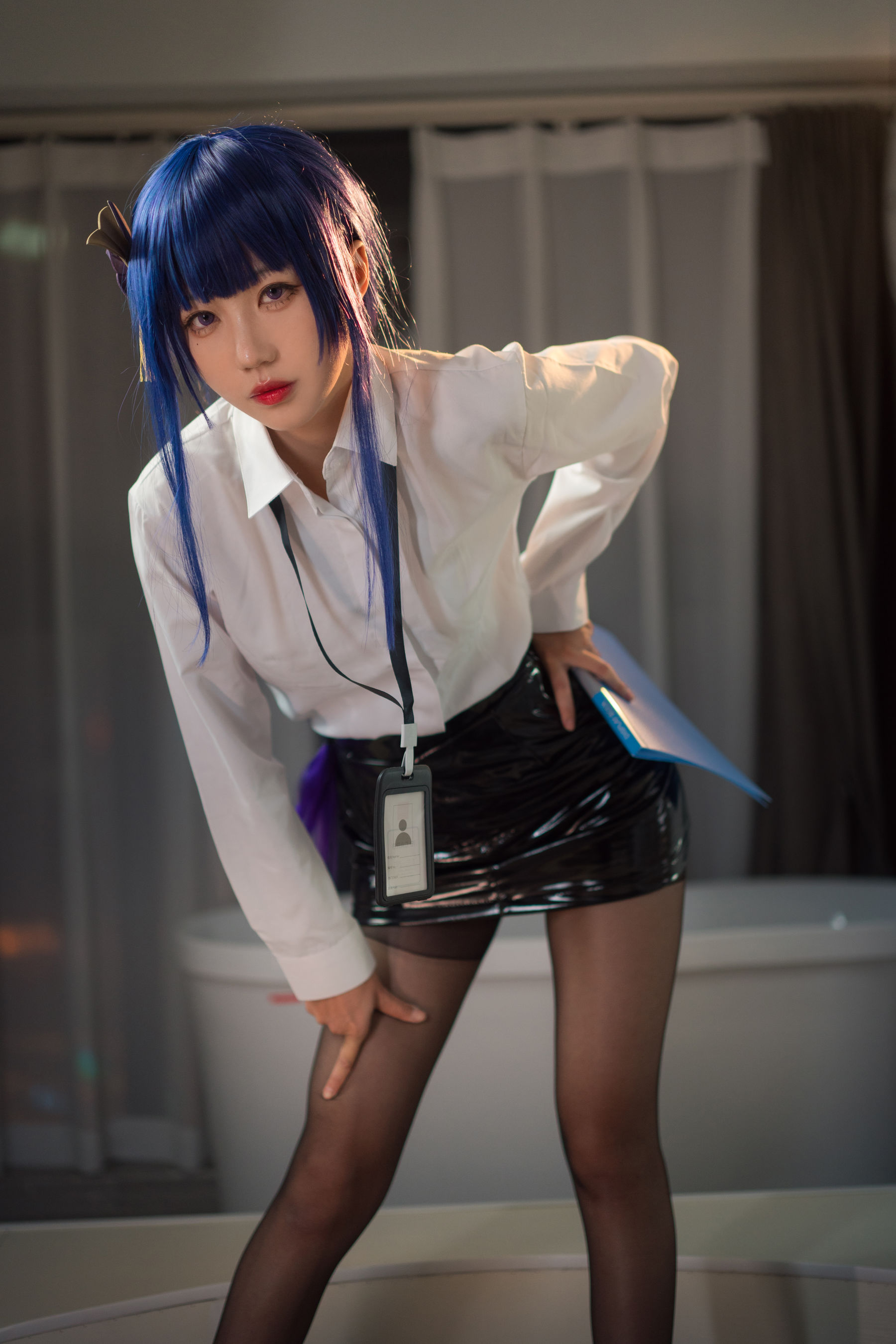 [福利COS] 无影喵喵 - OL雷电将军