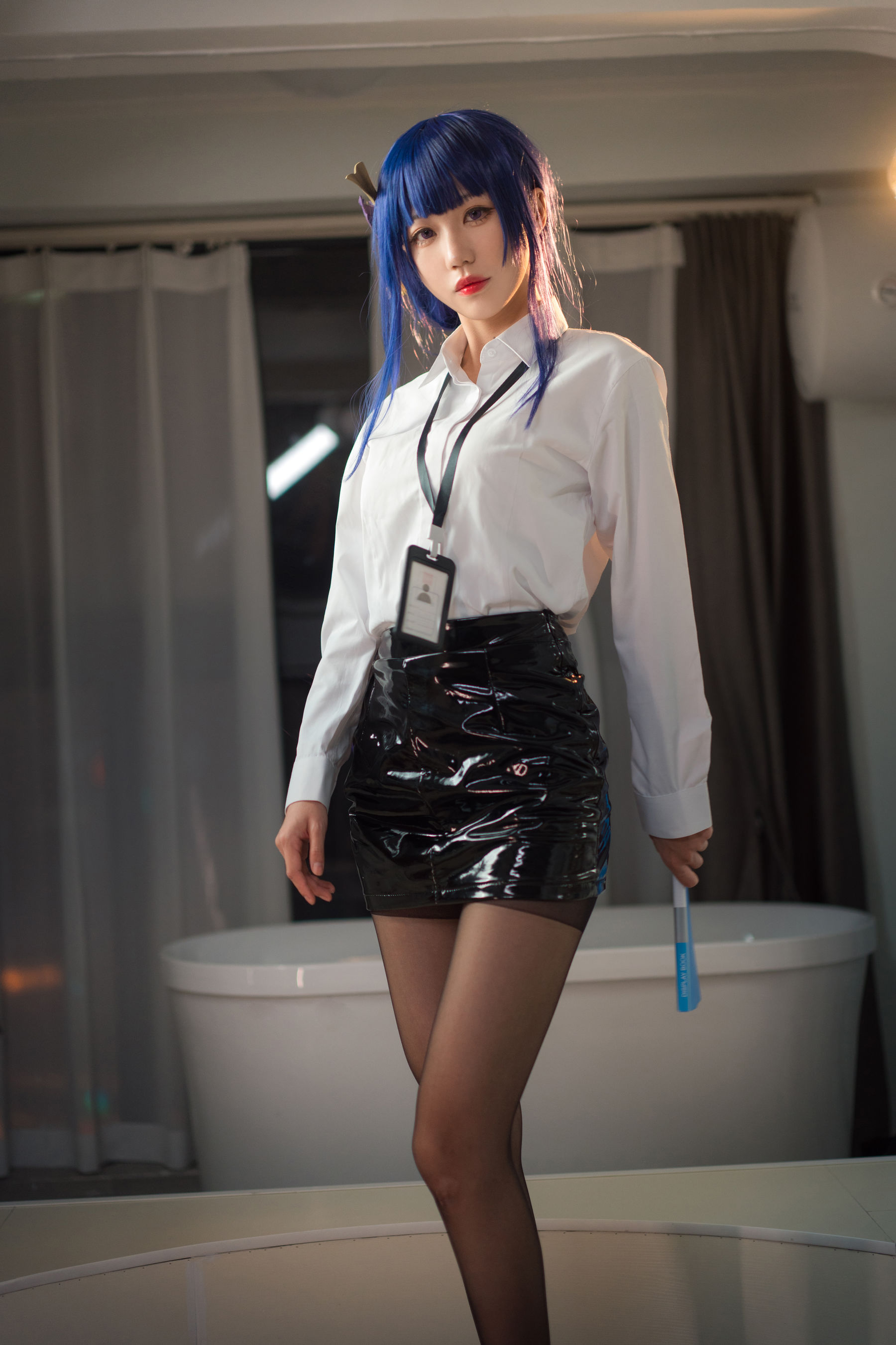 [福利COS] 无影喵喵 - OL雷电将军