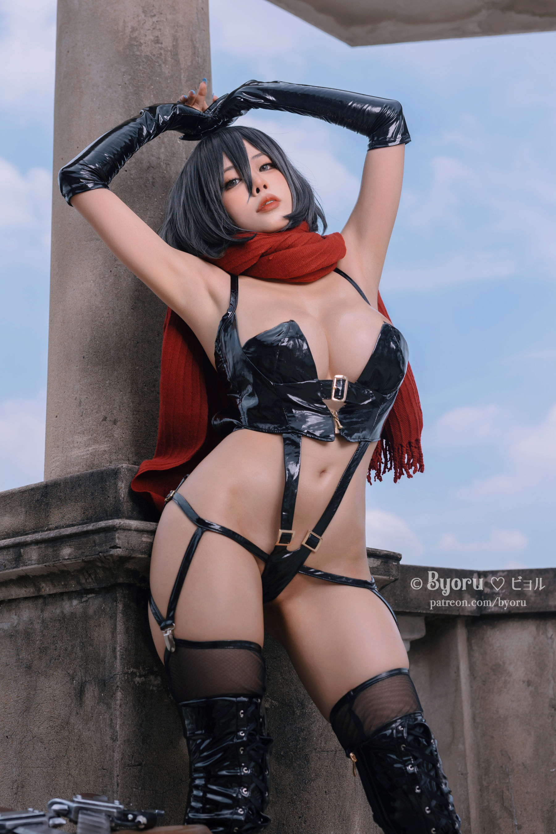 [福利COS] 日本性感萝莉Byoru - Mikasa