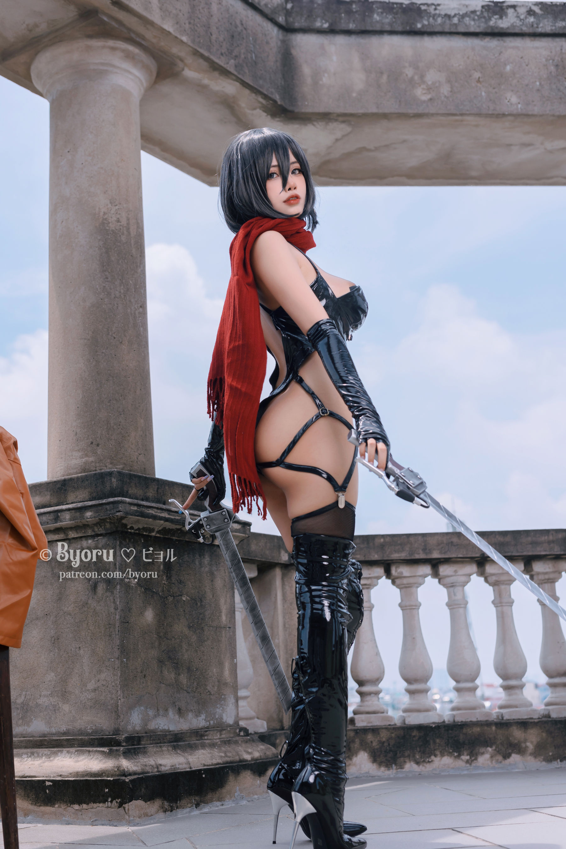 [福利COS] 日本性感萝莉Byoru - Mikasa