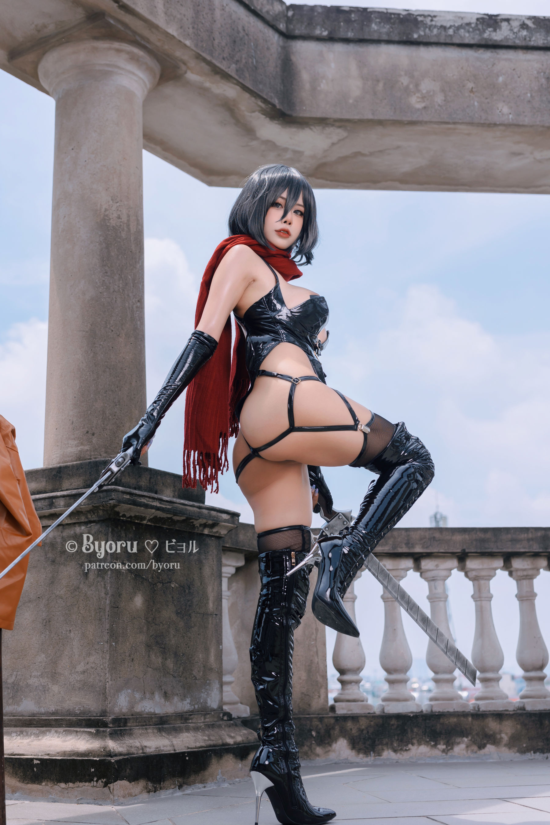 [福利COS] 日本性感萝莉Byoru - Mikasa