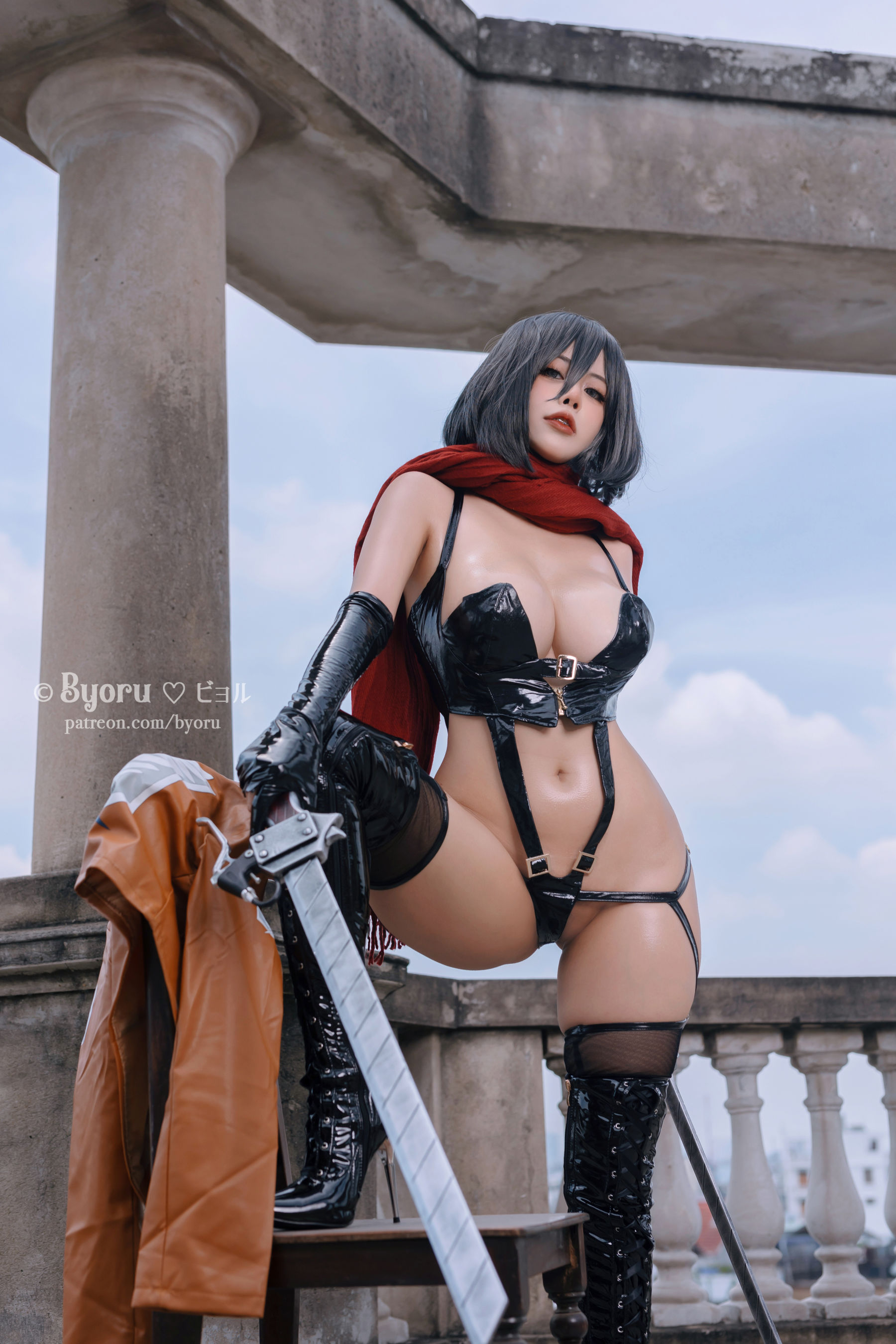 [福利COS] 日本性感萝莉Byoru - Mikasa