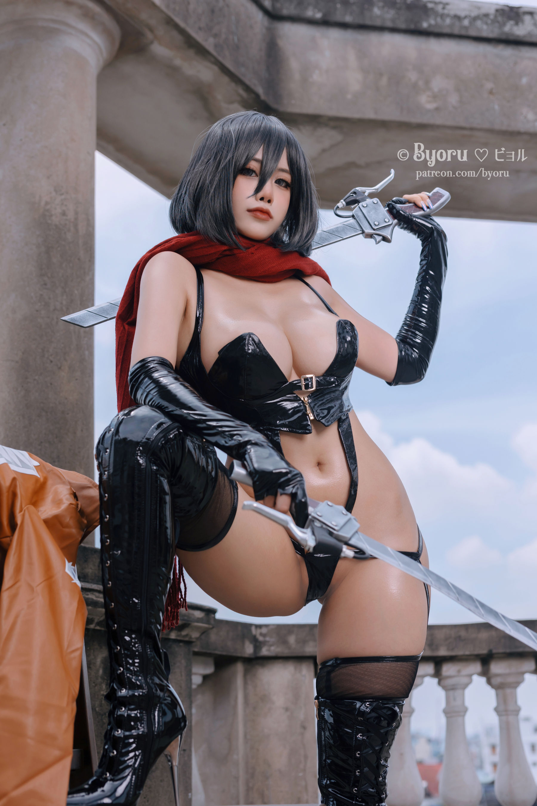 [福利COS] 日本性感萝莉Byoru - Mikasa