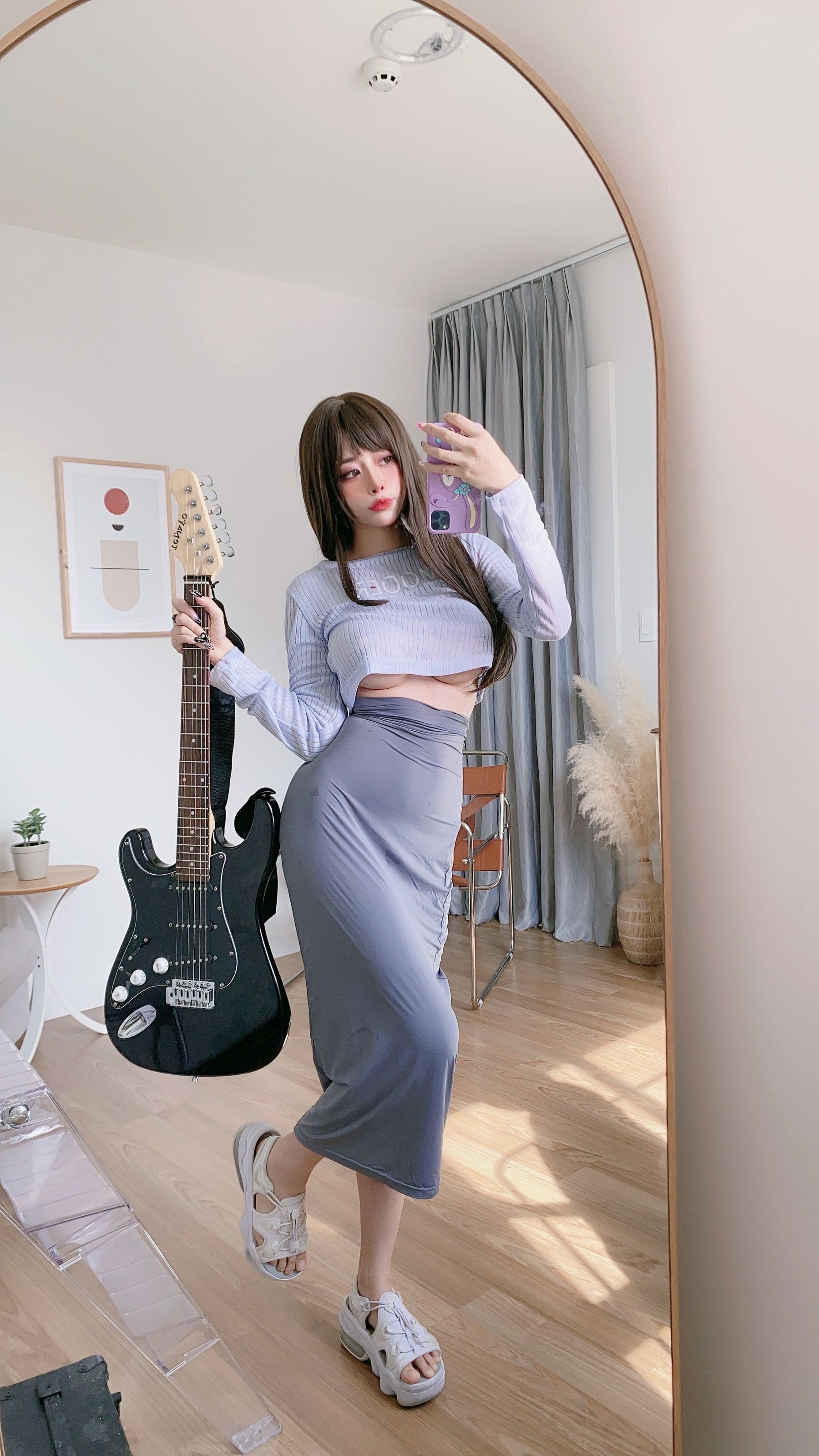 [福利COS] 日本性感萝莉Byoru - 吉他妹妹