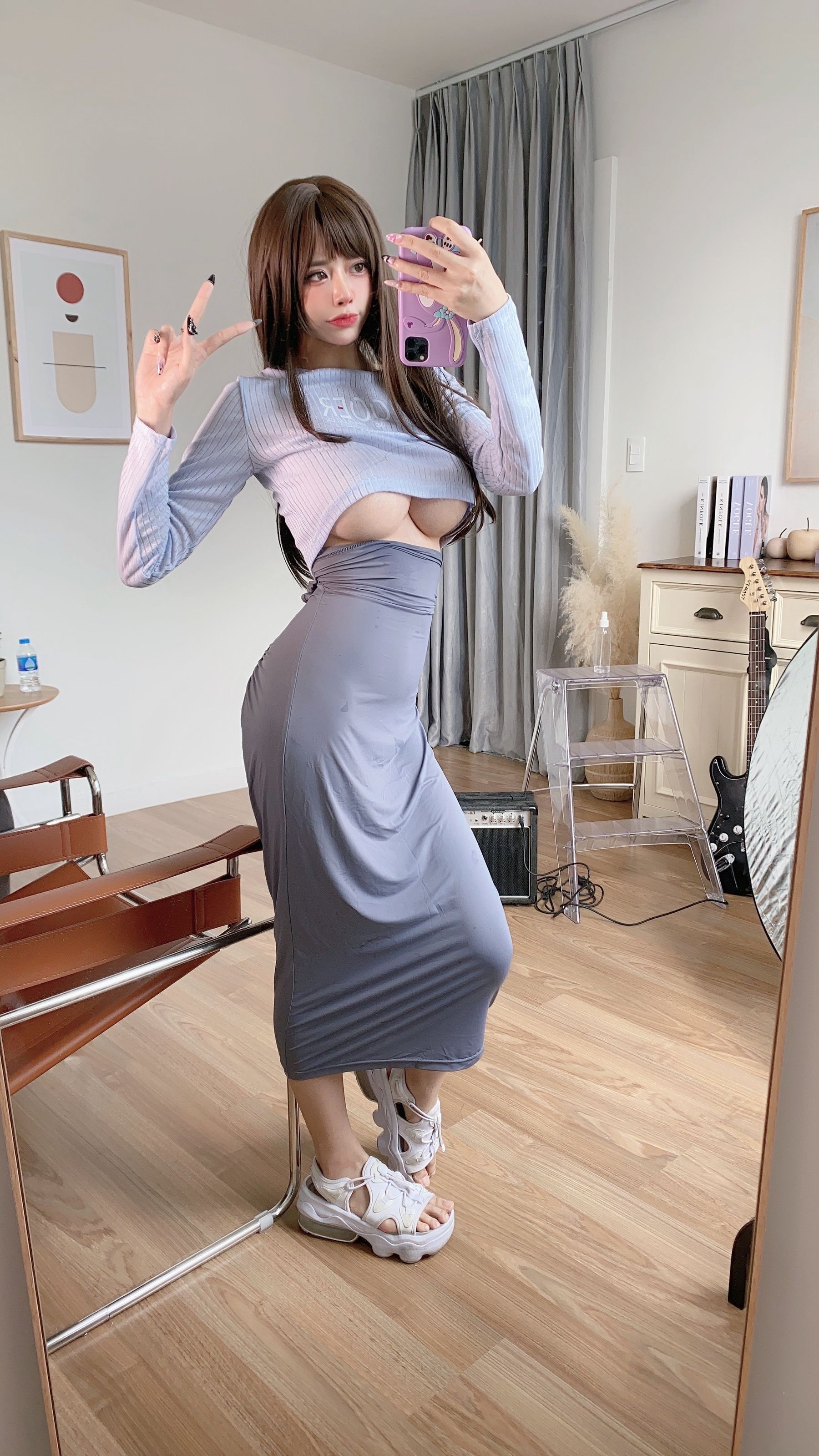 [福利COS] 日本性感萝莉Byoru - 吉他妹妹