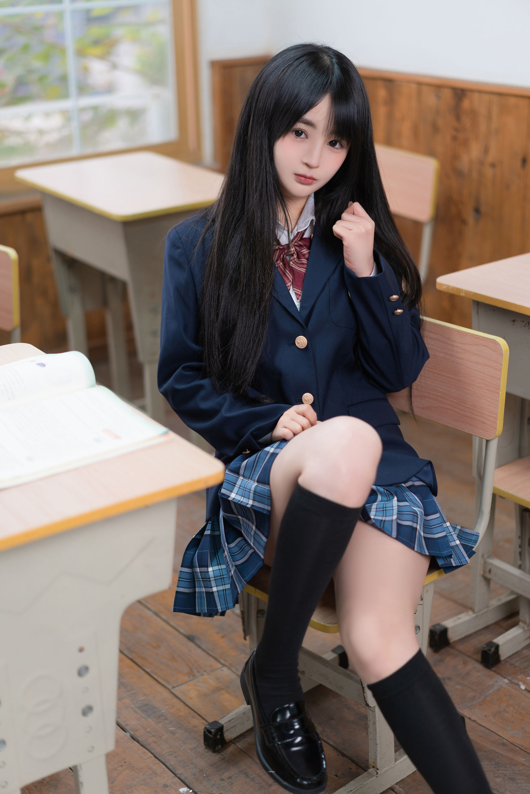 [福利COS] 桜井宁宁 - 放课后JK