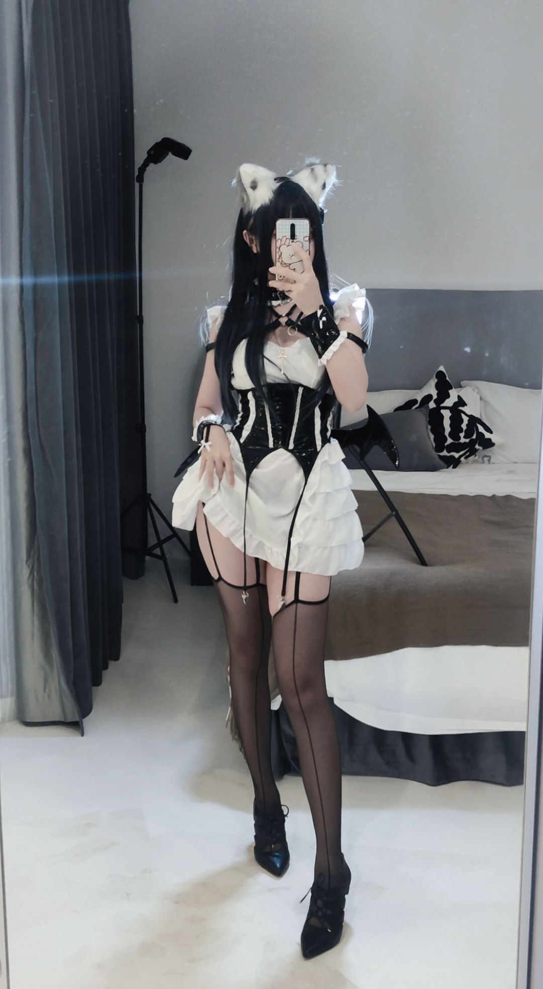 [福利COS] 洛桑w伊梓 - 猫耳小恶魔