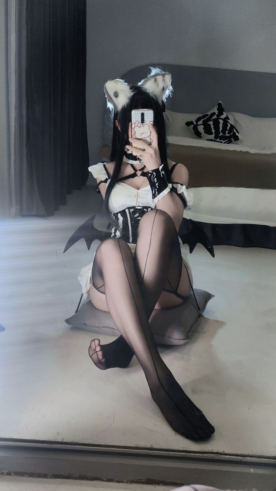 [福利COS] 洛桑w伊梓 - 猫耳小恶魔