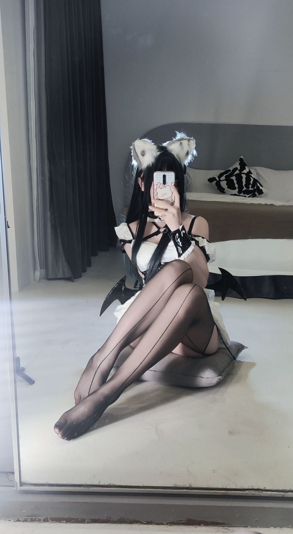 [福利COS] 洛桑w伊梓 - 猫耳小恶魔