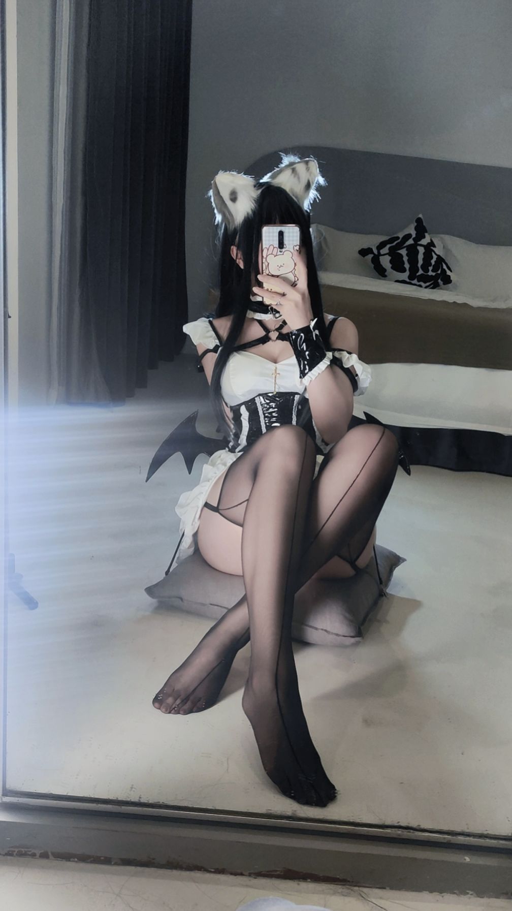 [福利COS] 洛桑w伊梓 - 猫耳小恶魔