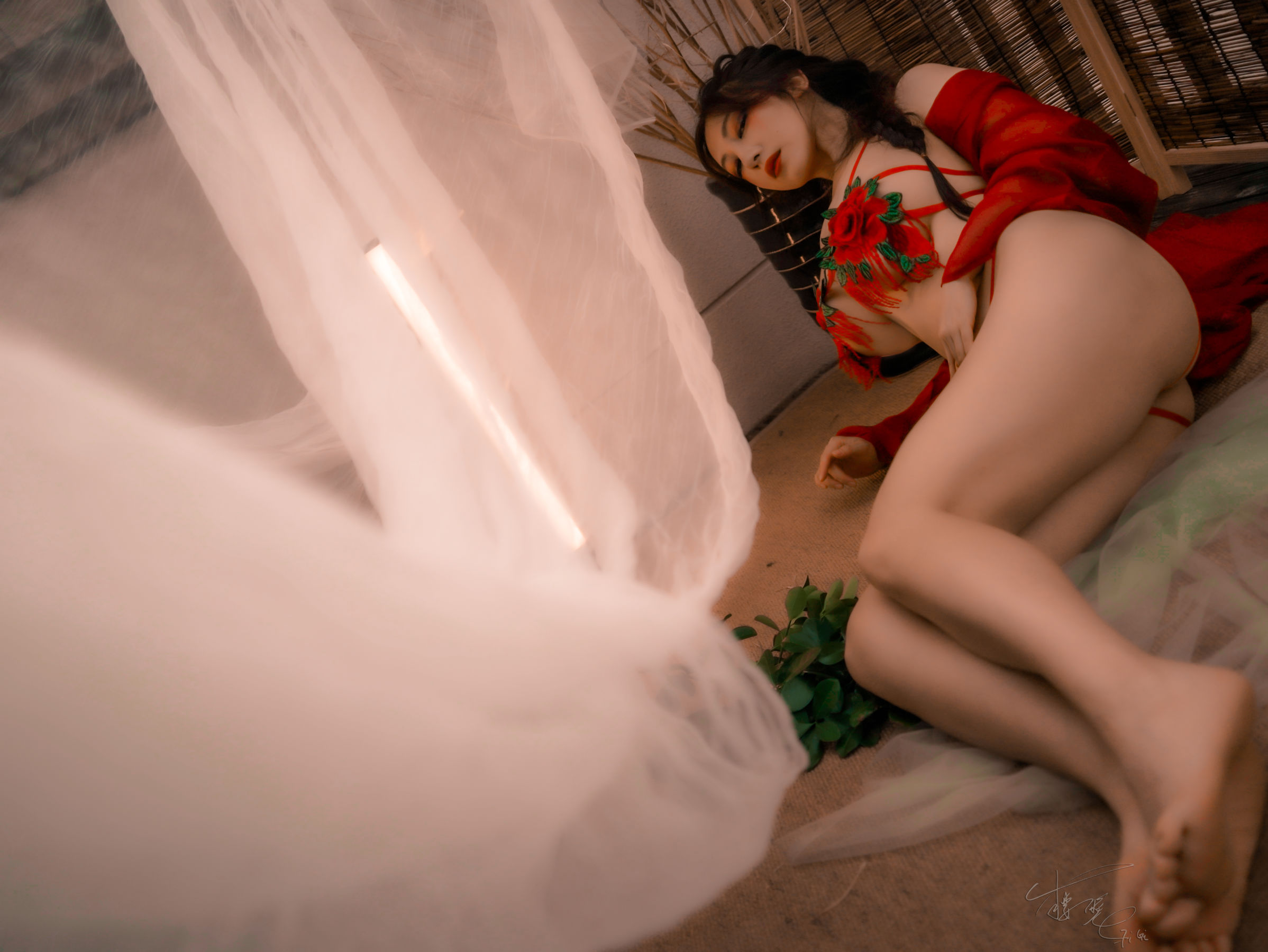 [福利COS] 网络红人樱晚gigi - 胭花
