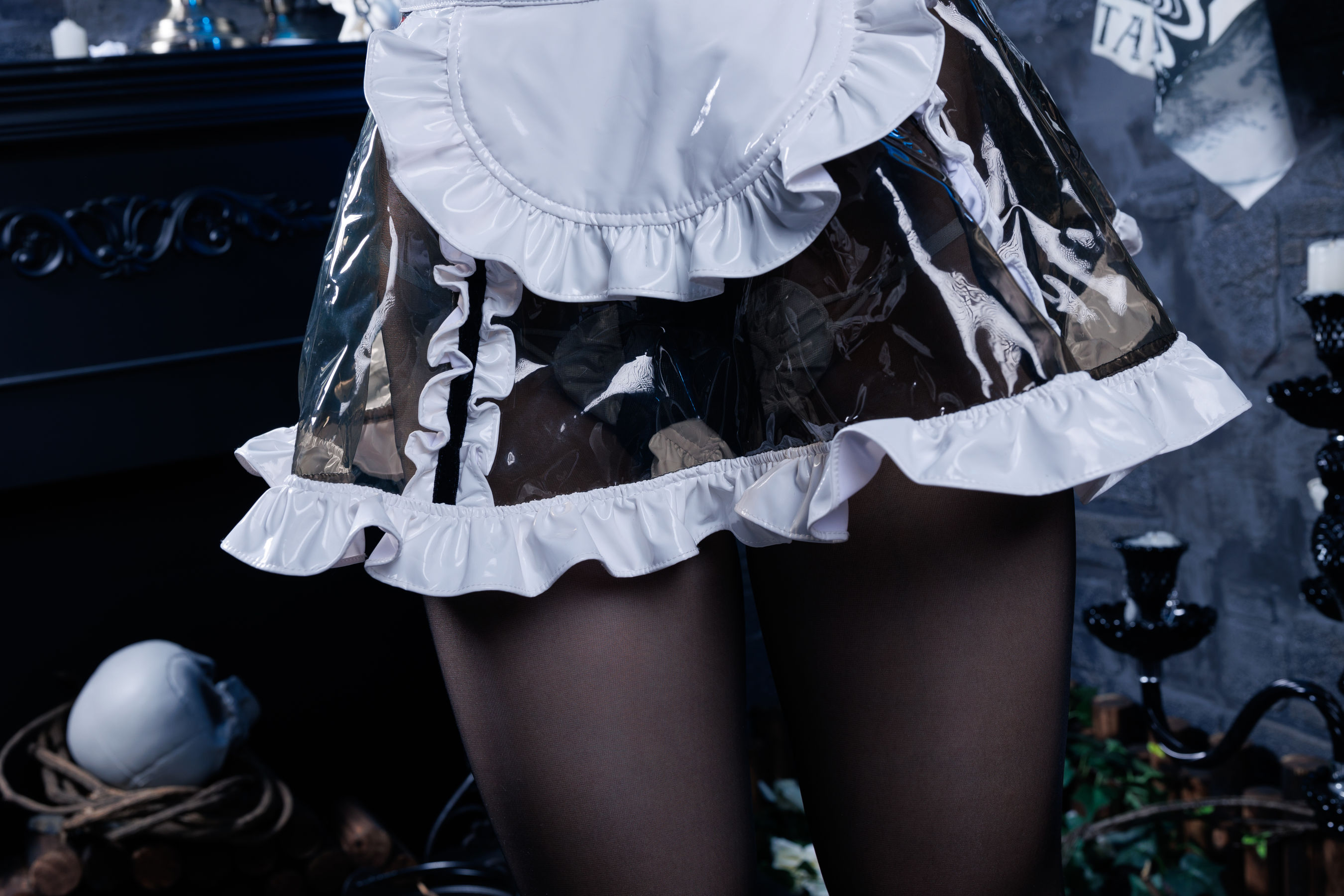 [福利COS] 胡桃猫Kurumineko - 女仆吸血姬