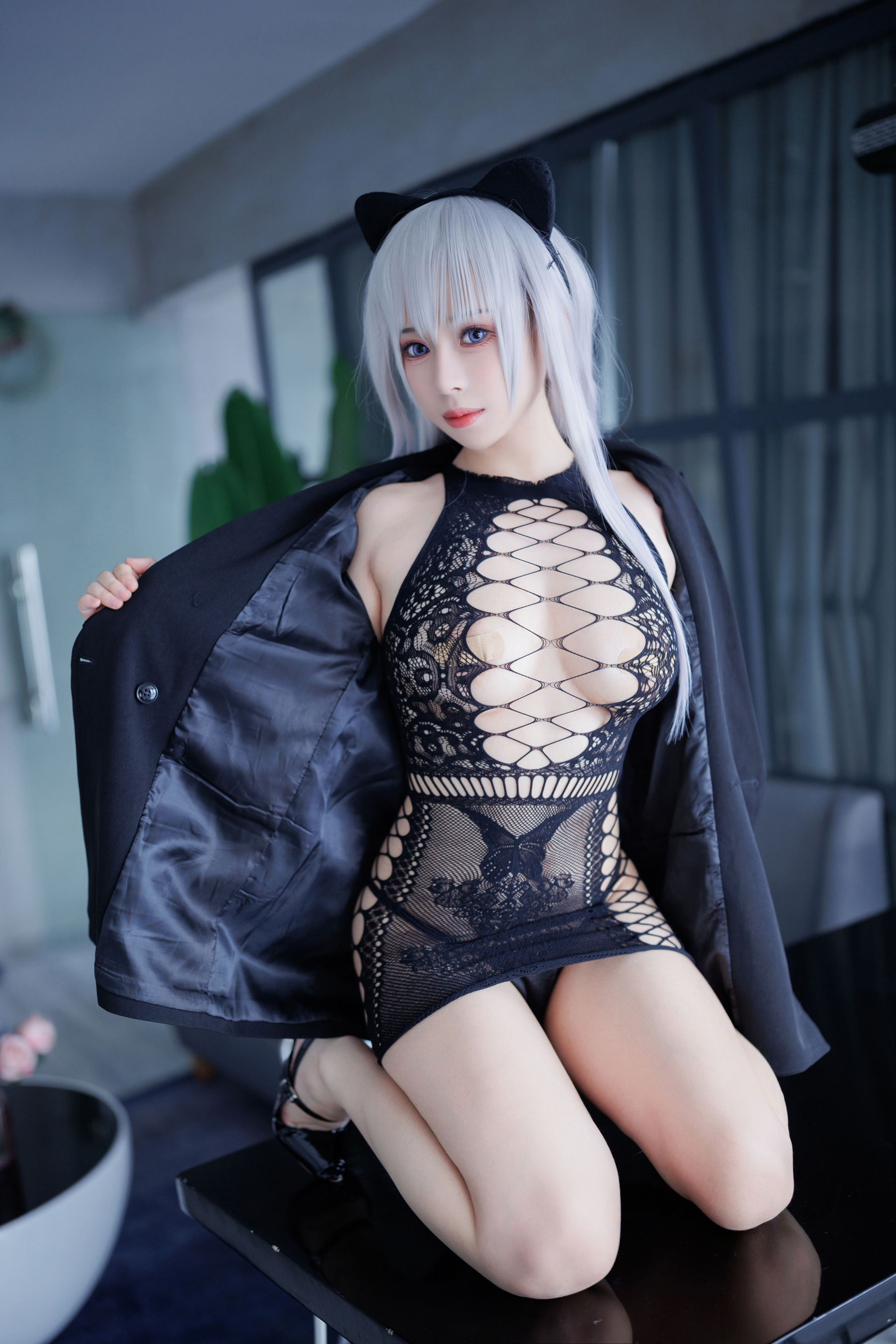 [福利COS] 胡桃猫Kurumineko - 魅惑猫娘