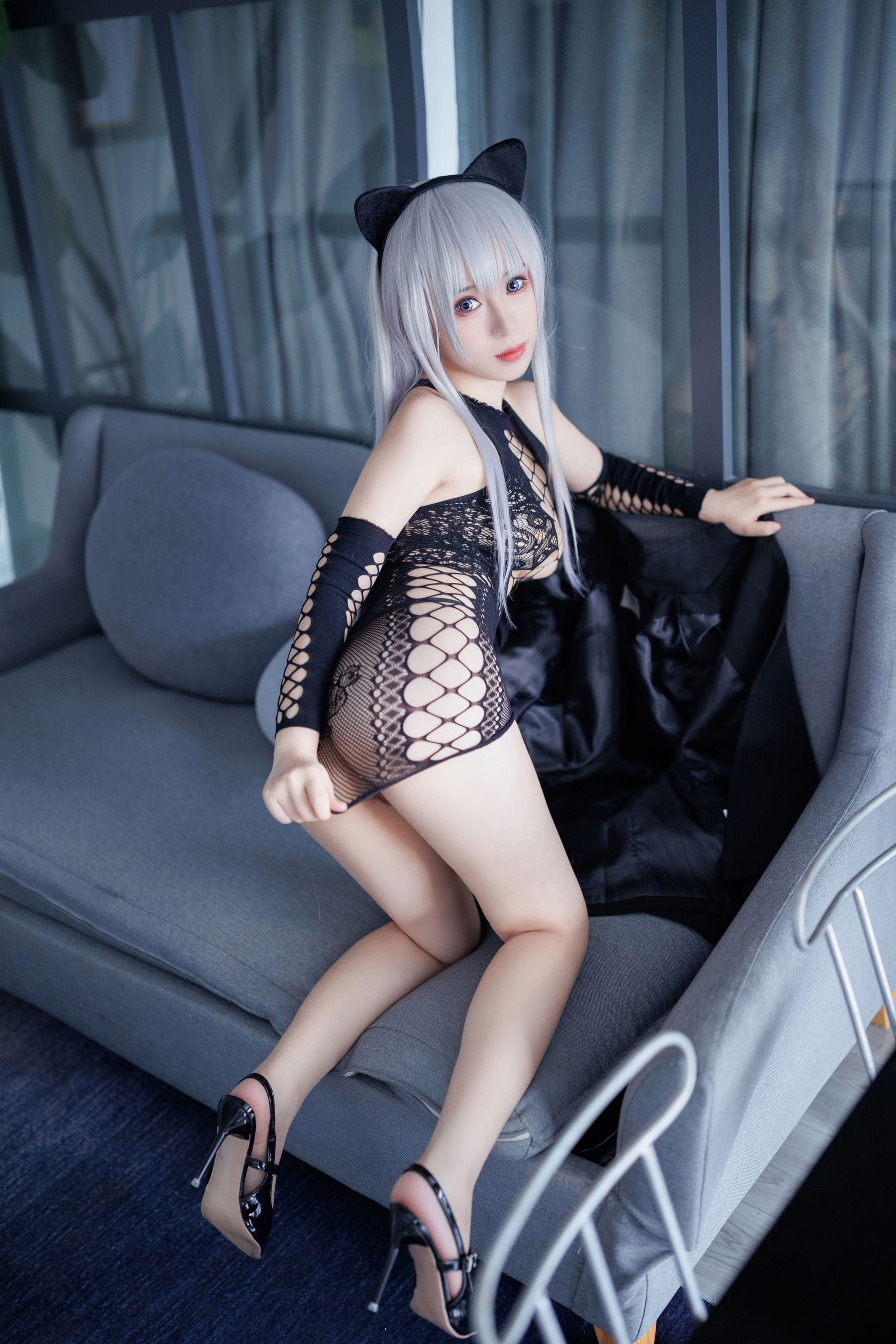 [福利COS] 胡桃猫Kurumineko - 魅惑猫娘