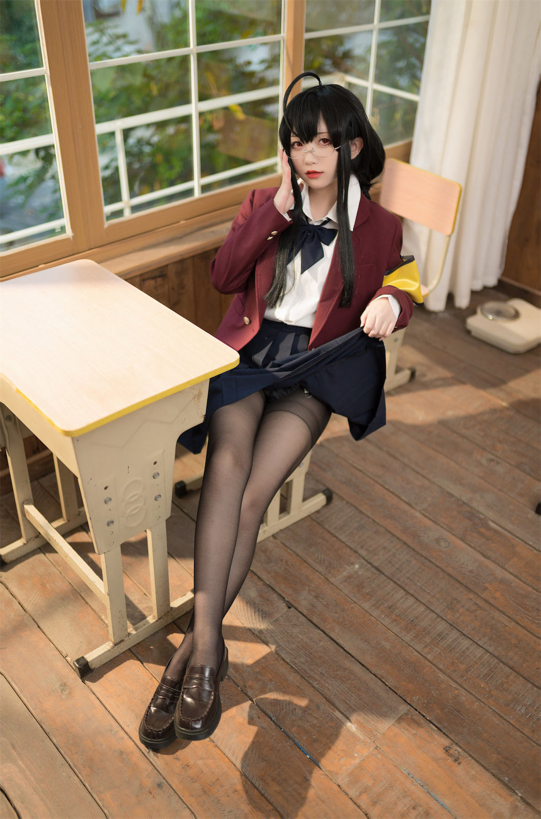 [福利COS] 花铃 - 大凤JK放学后风纪委员