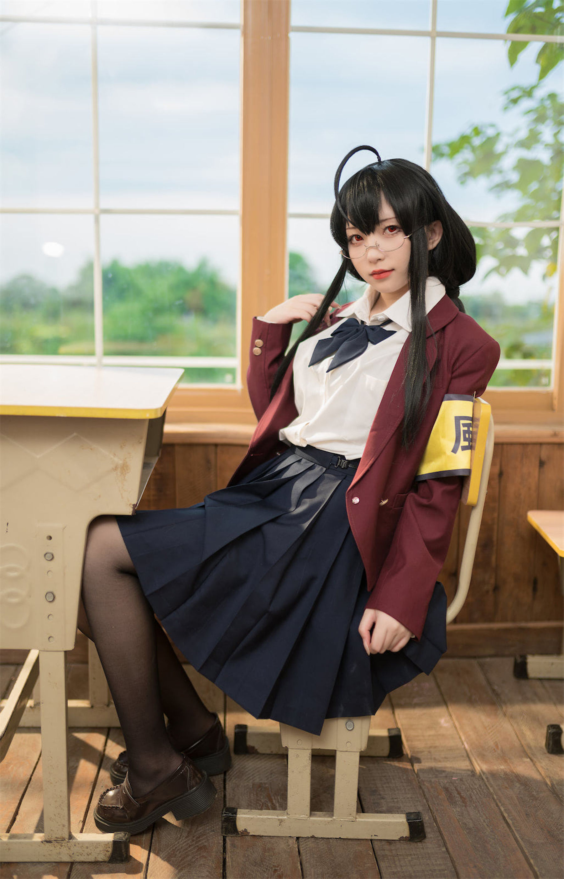 [福利COS] 花铃 - 大凤JK放学后风纪委员