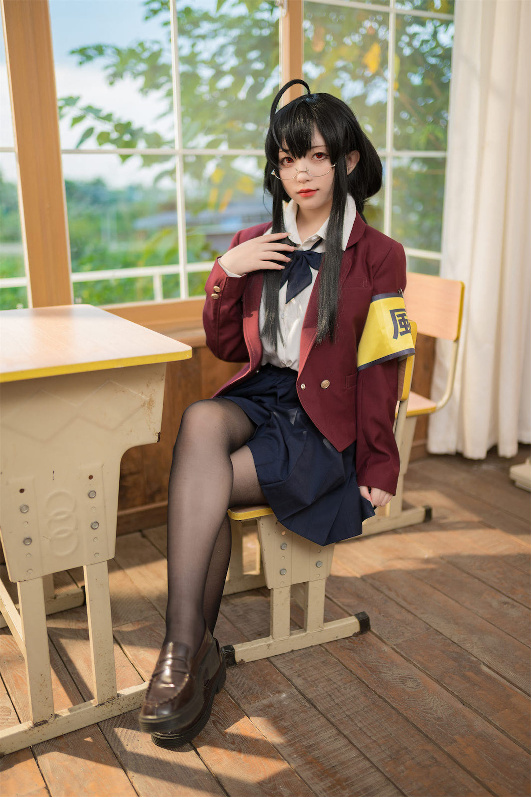 [福利COS] 花铃 - 大凤JK放学后风纪委员