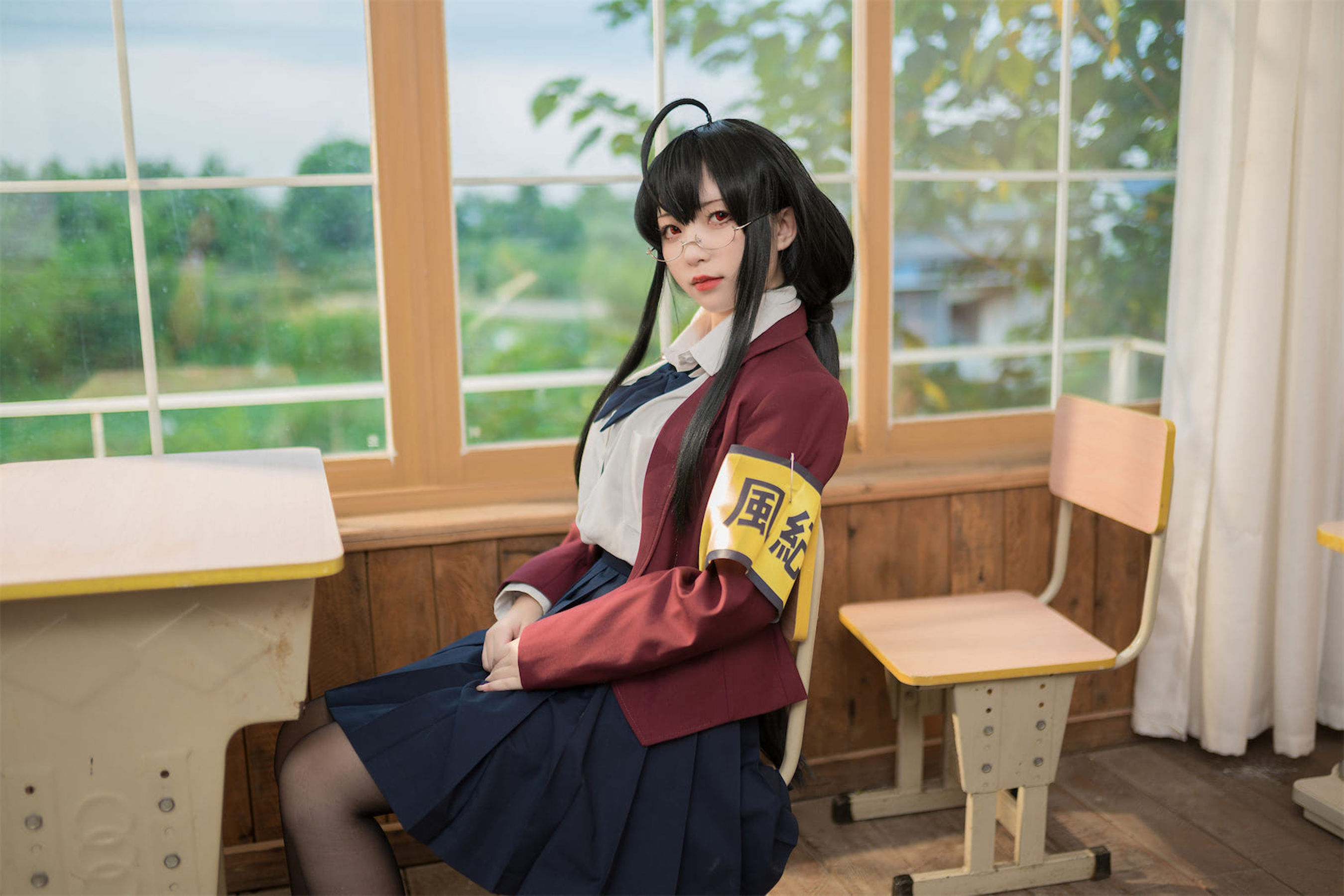 [福利COS] 花铃 - 大凤JK放学后风纪委员